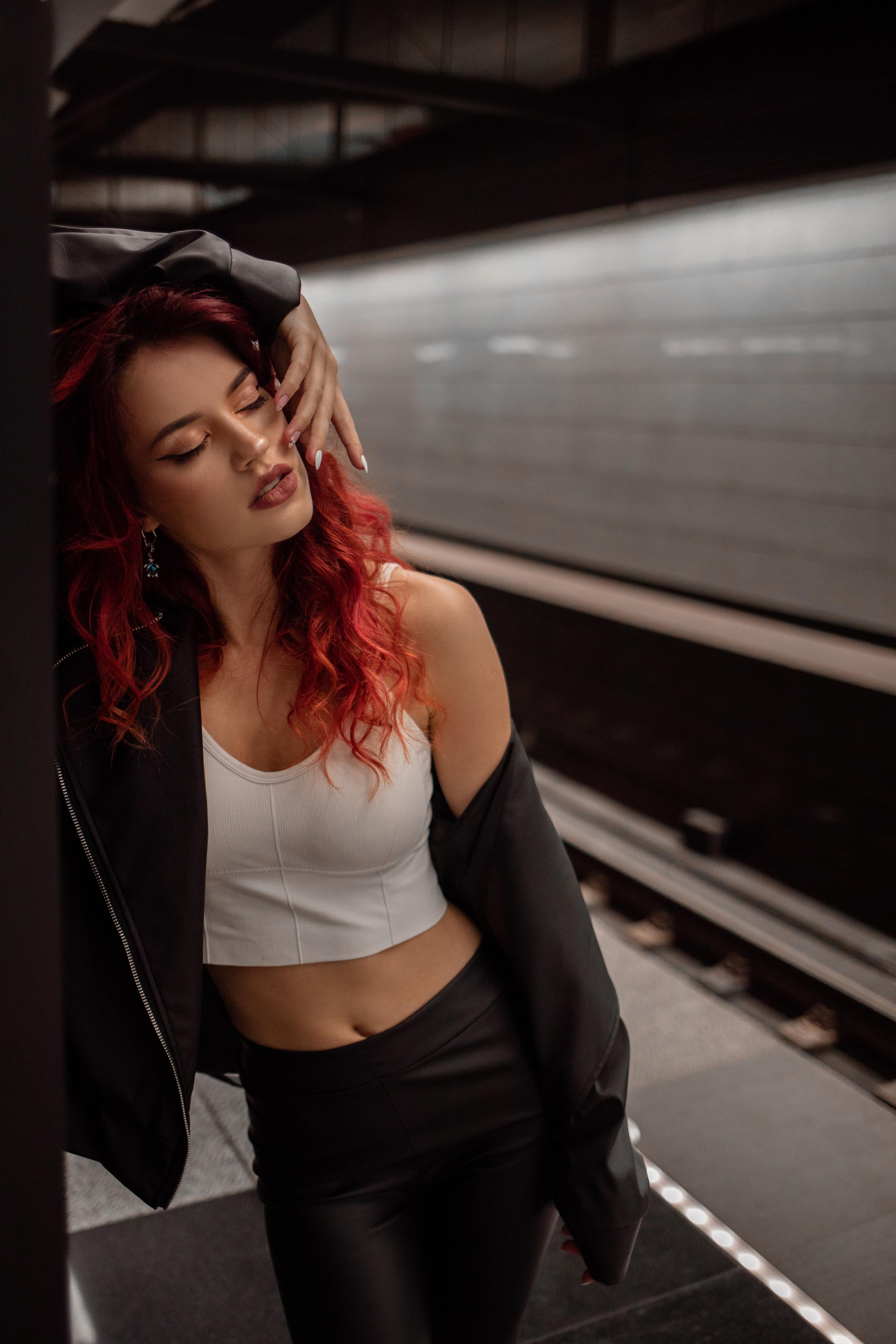 Оля прогулка в метро. Семейный и детский фотограф в Москве Кузьмина Мария