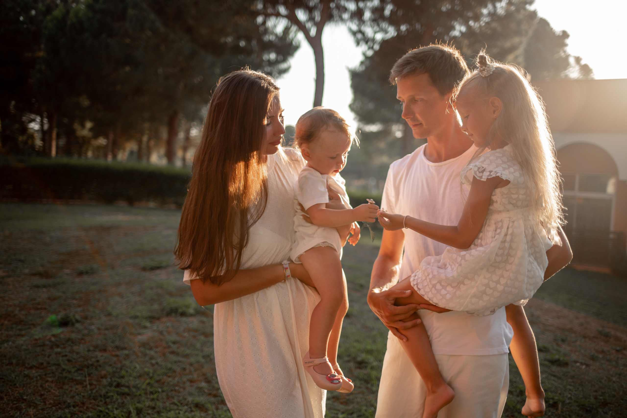 Дима Вика и девочки. Семейный и детский фотограф в Москве Кузьмина Мария