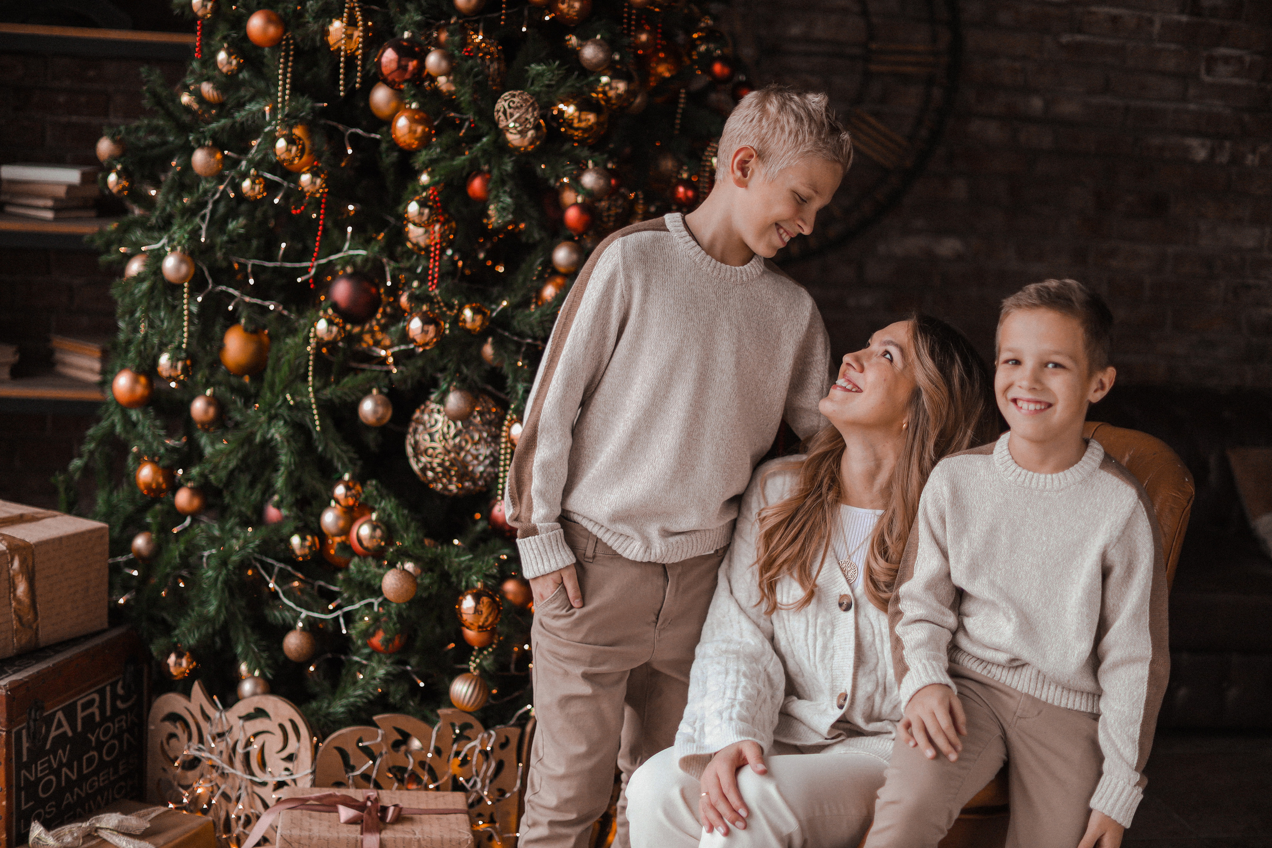 Эльвира с семьей. Семейный и детский фотограф в Москве Кузьмина Мария