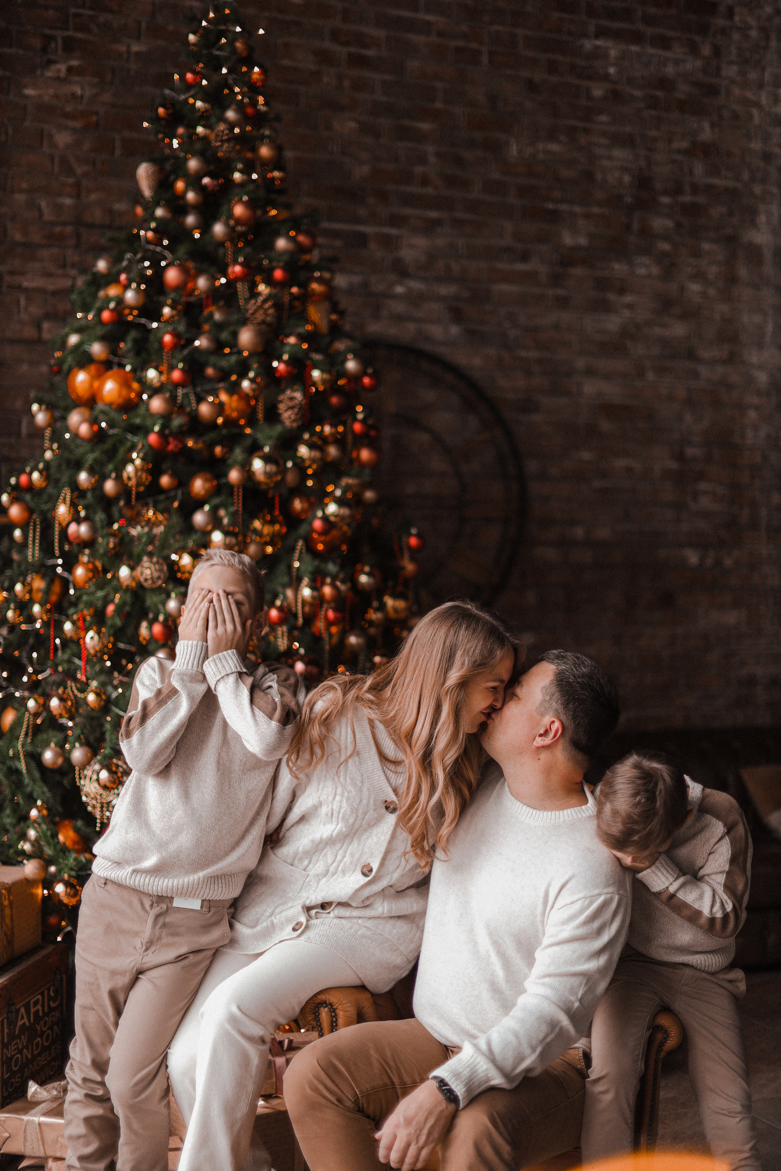 Эльвира с семьей. Семейный и детский фотограф в Москве Кузьмина Мария