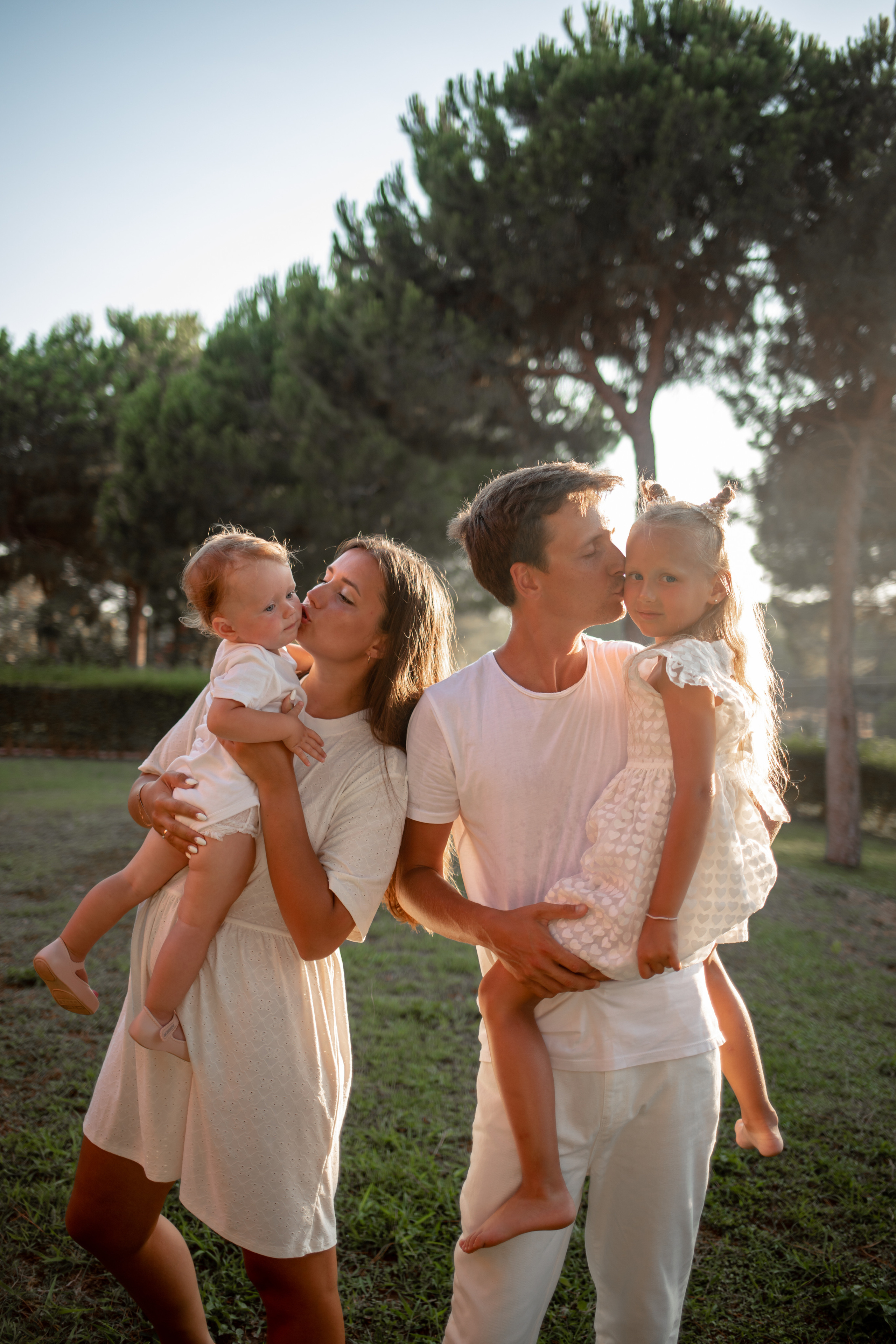 Дима Вика и девочки. Семейный и детский фотограф в Москве Кузьмина Мария