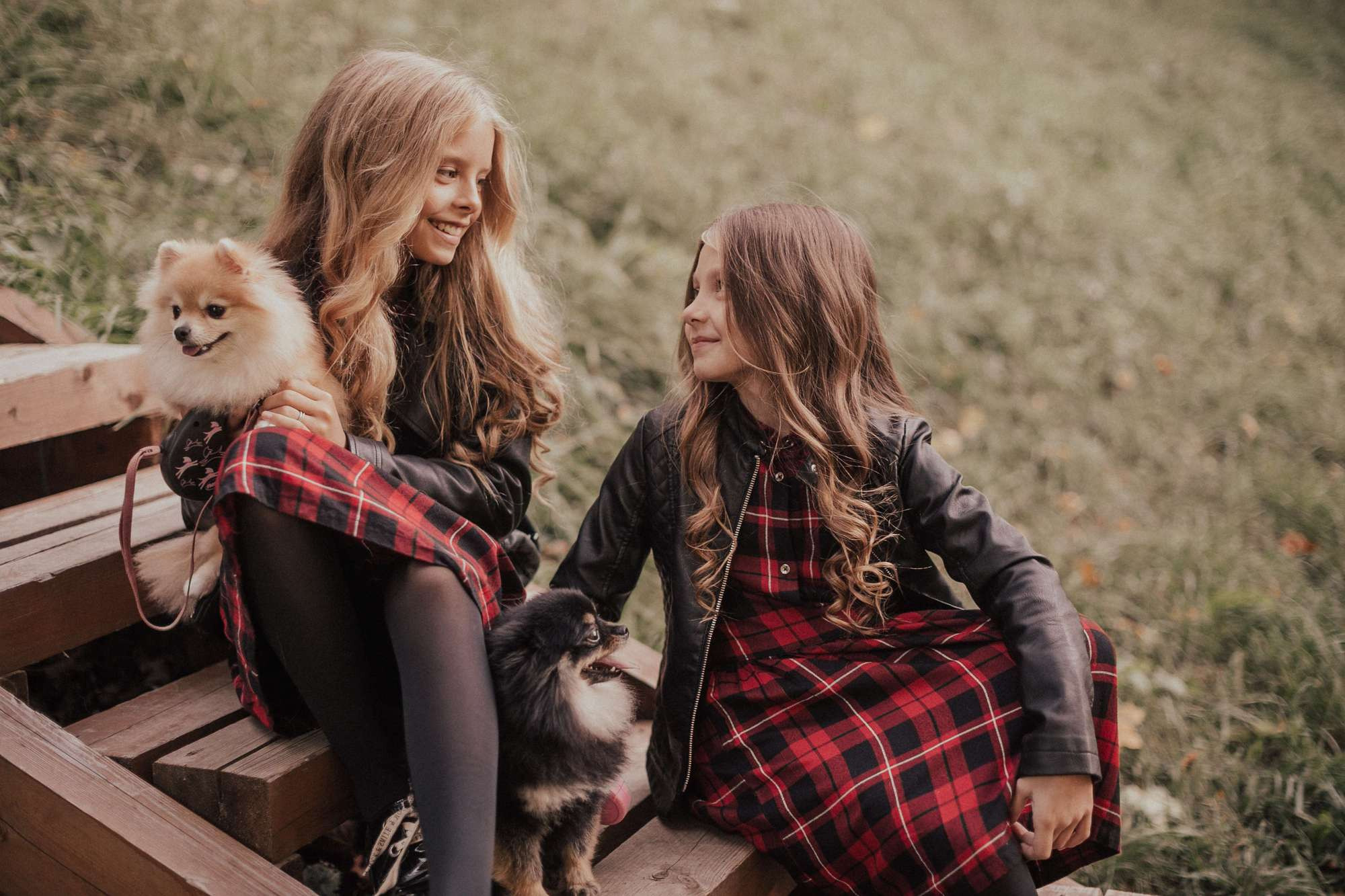 Катя Аня осень. Семейный и детский фотограф в Москве Кузьмина Мария