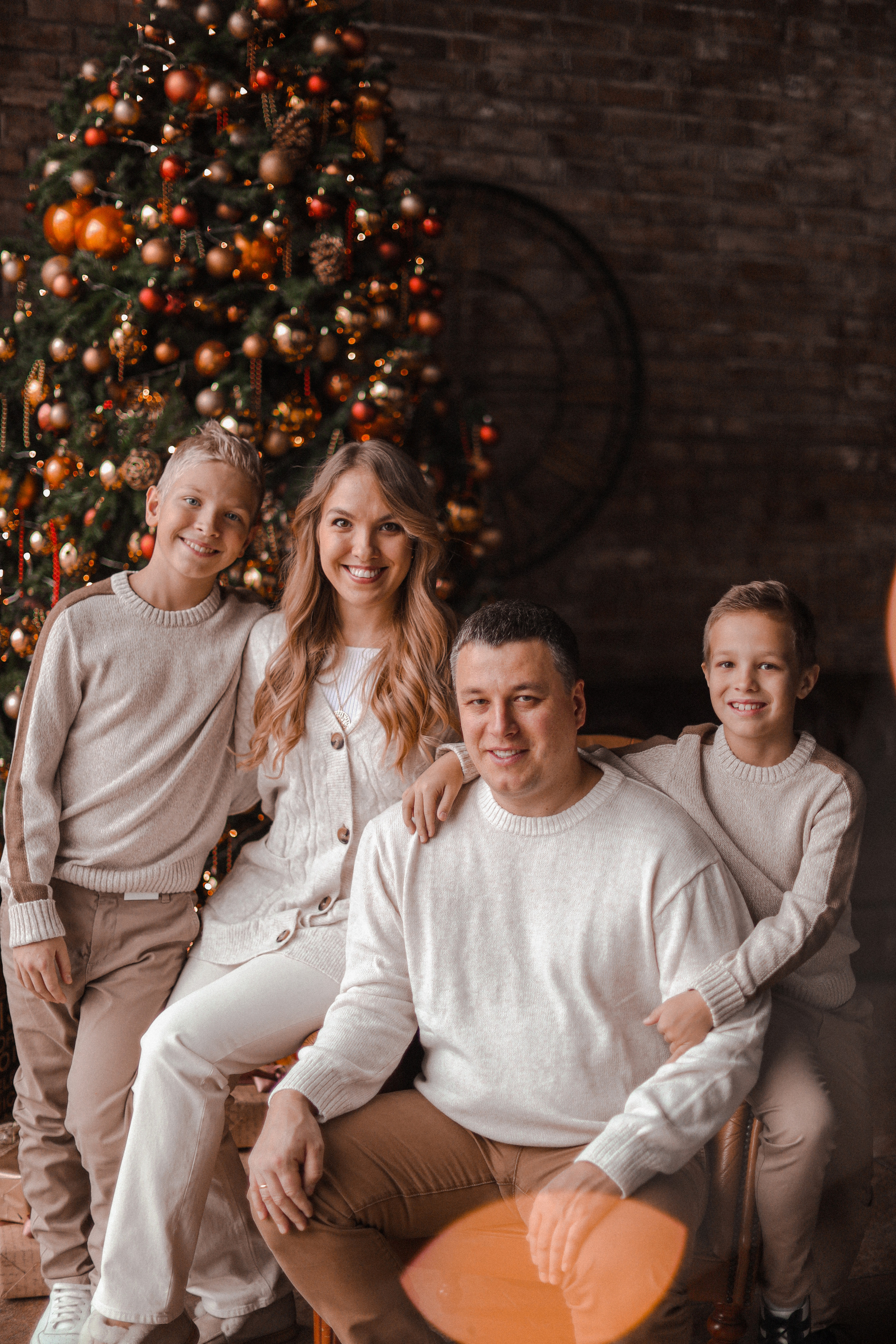 Эльвира с семьей. Семейный и детский фотограф в Москве Кузьмина Мария