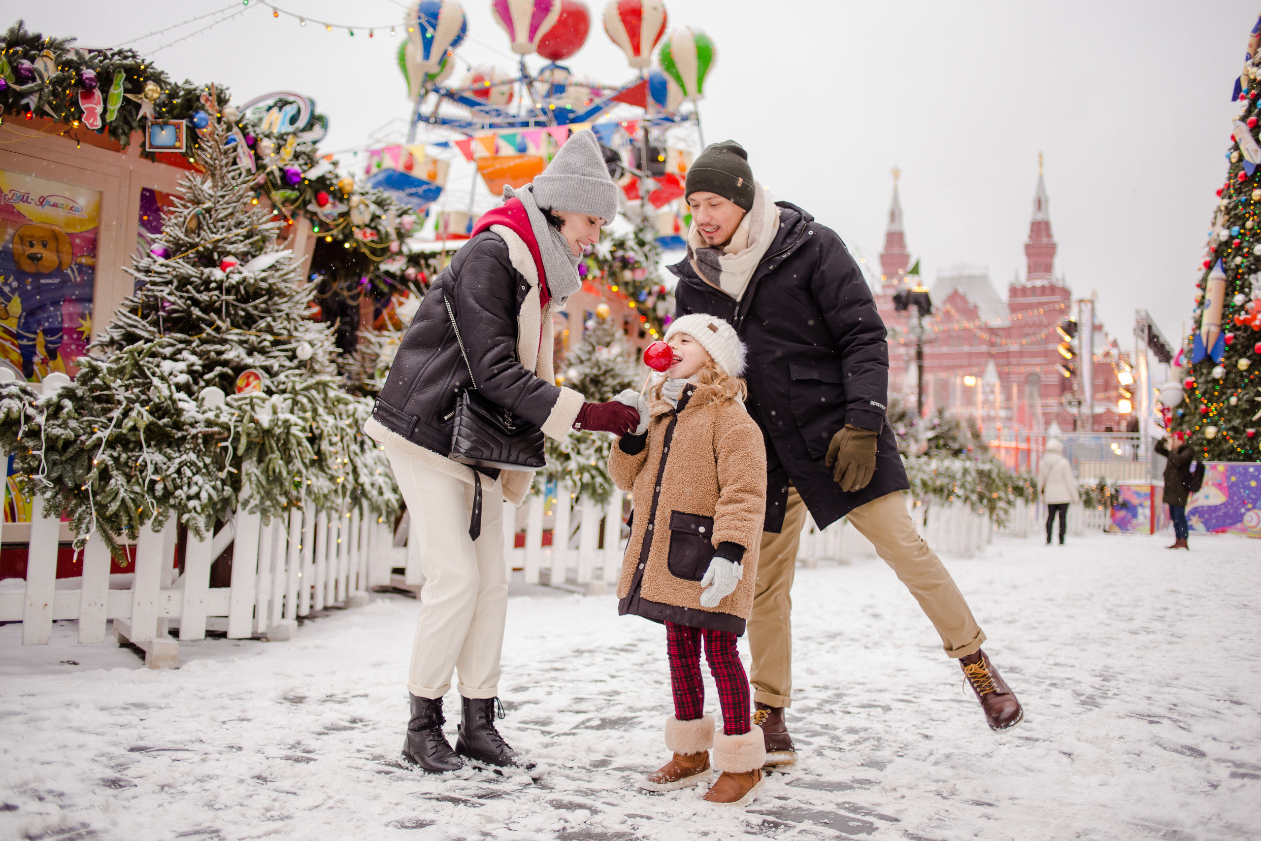 Новогодняя ярмарка. Семейный и детский фотограф в Москве Кузьмина Мария