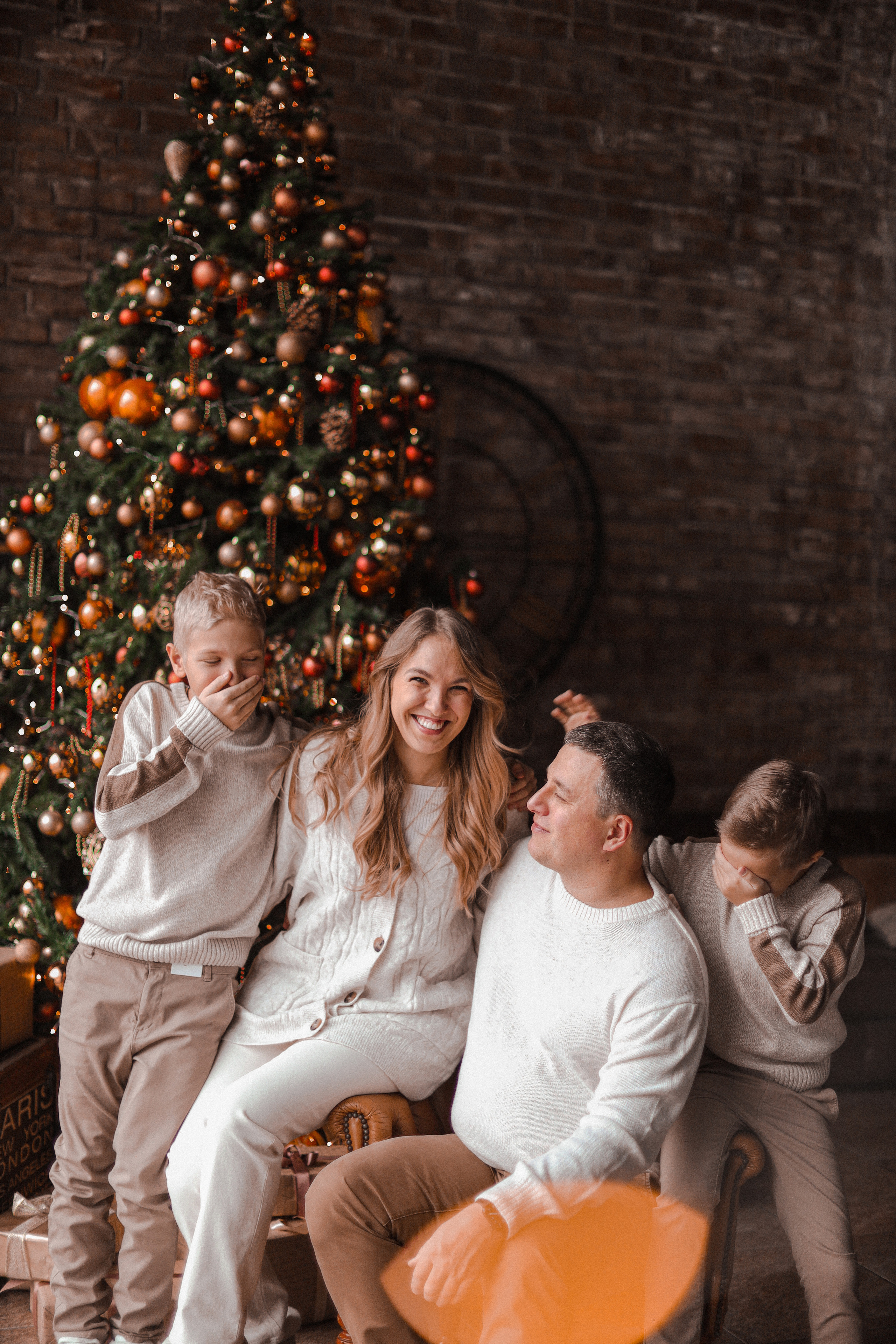 Эльвира с семьей. Семейный и детский фотограф в Москве Кузьмина Мария