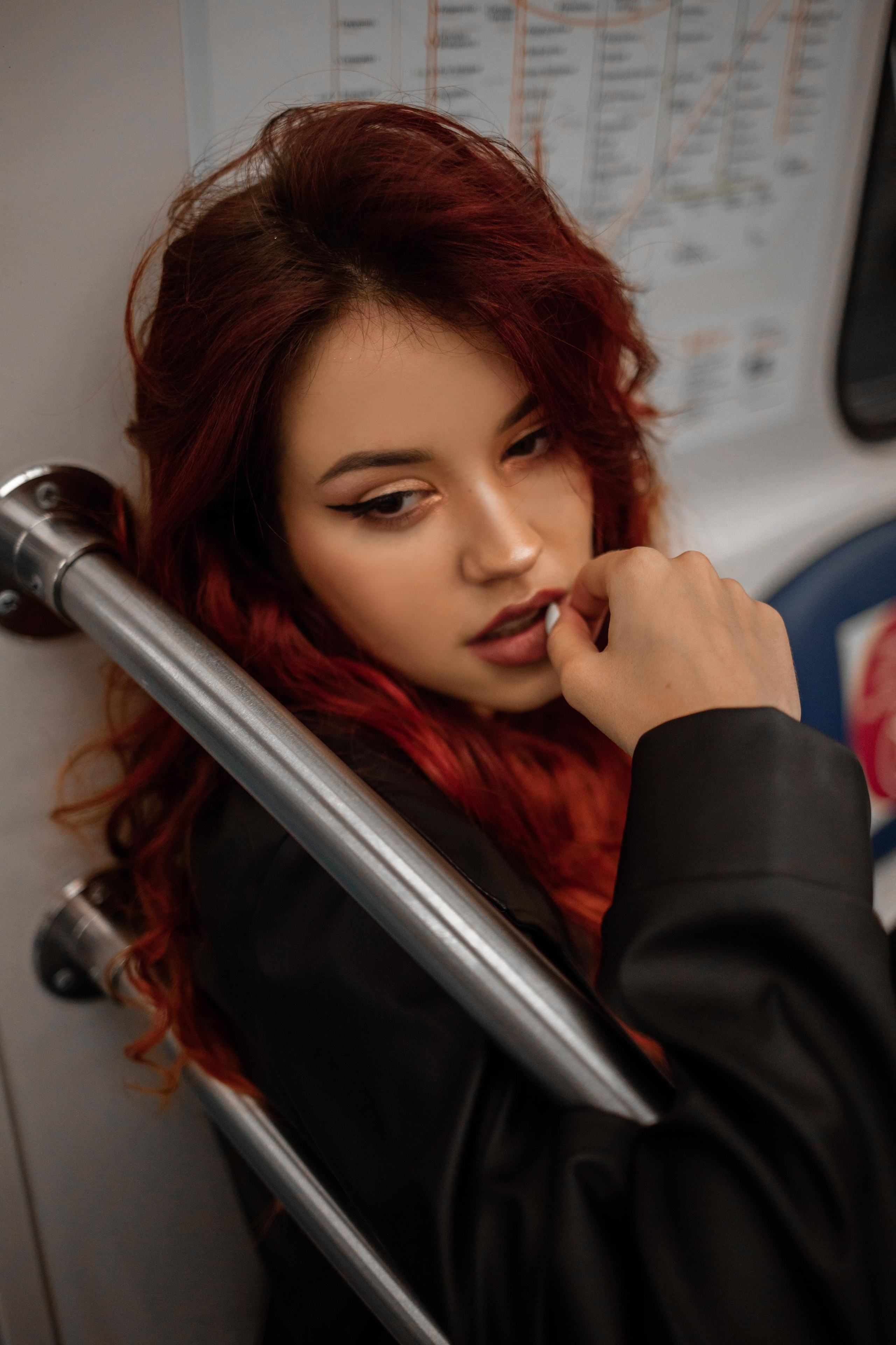 Оля прогулка в метро. Семейный и детский фотограф в Москве Кузьмина Мария