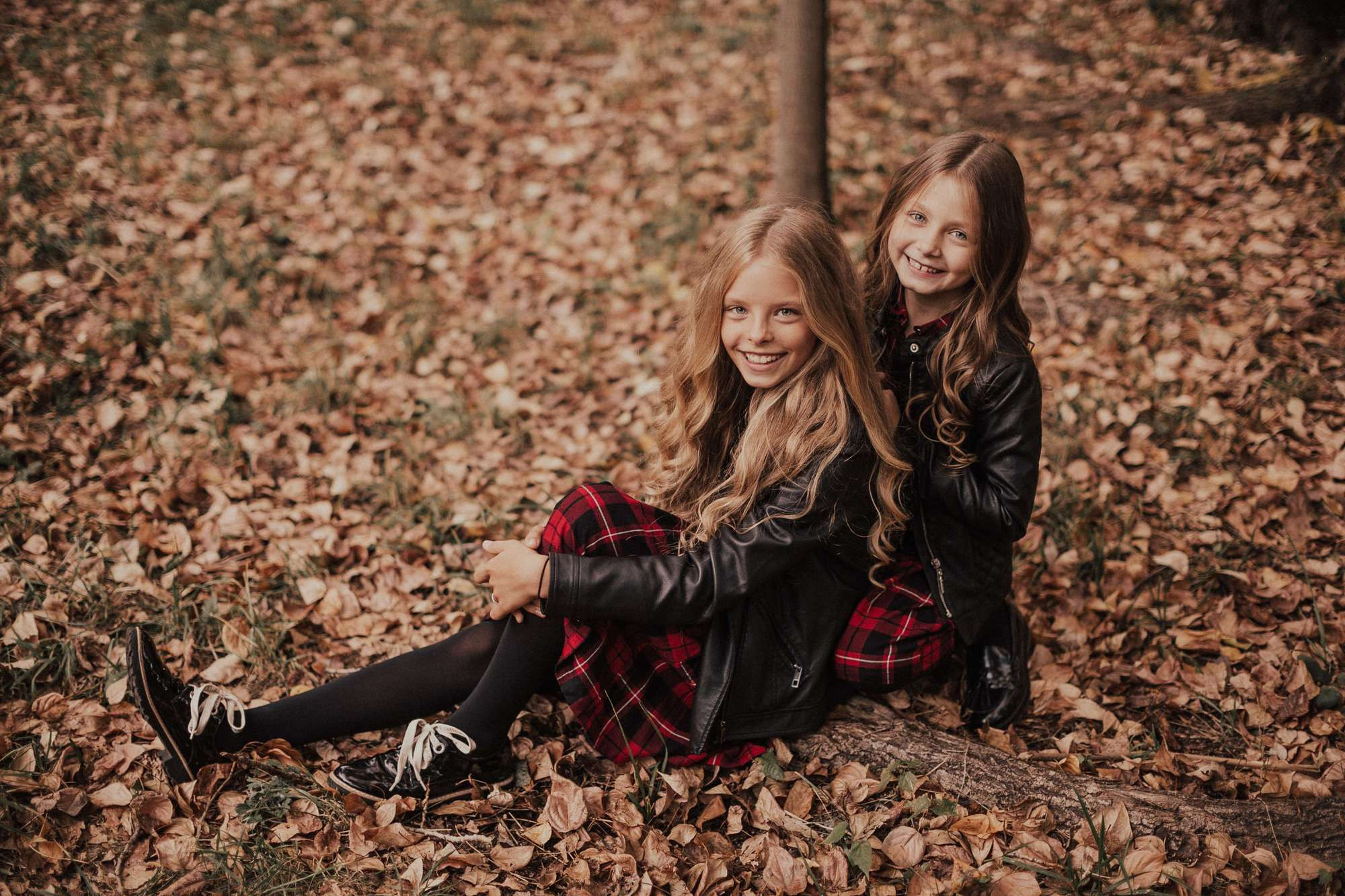 Катя Аня осень. Семейный и детский фотограф в Москве Кузьмина Мария