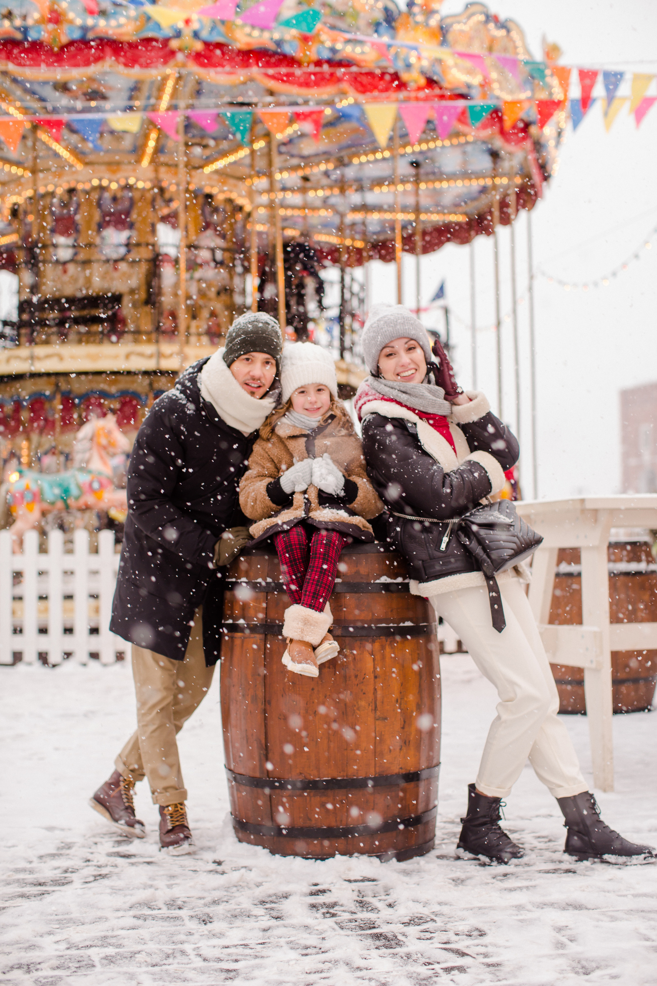 Новогодняя ярмарка. Семейный и детский фотограф в Москве Кузьмина Мария