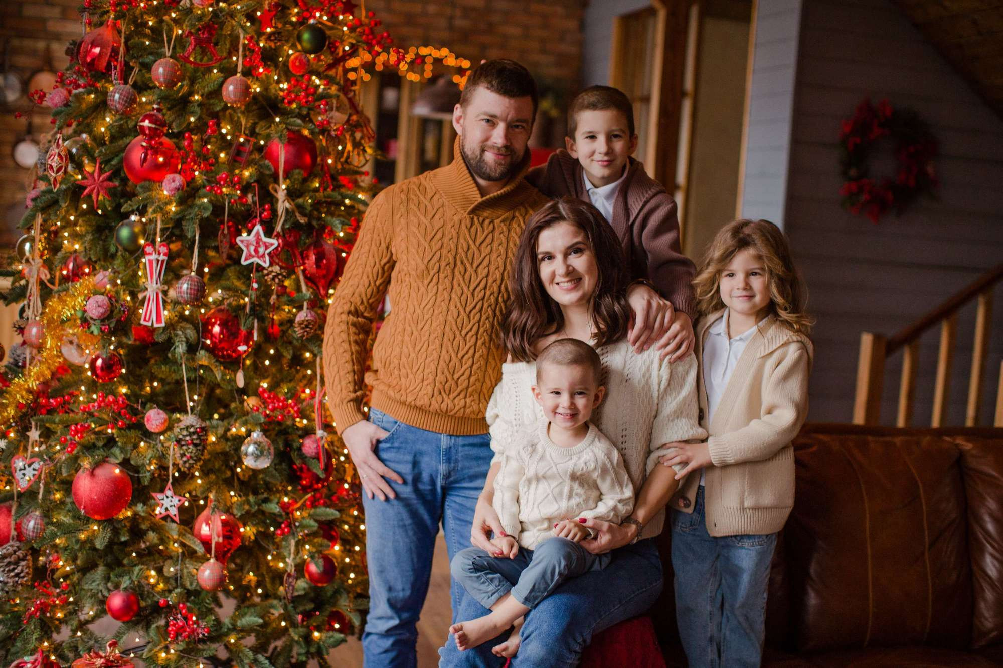Артем, Вика с детьми. Семейный и детский фотограф в Москве Кузьмина Мария
