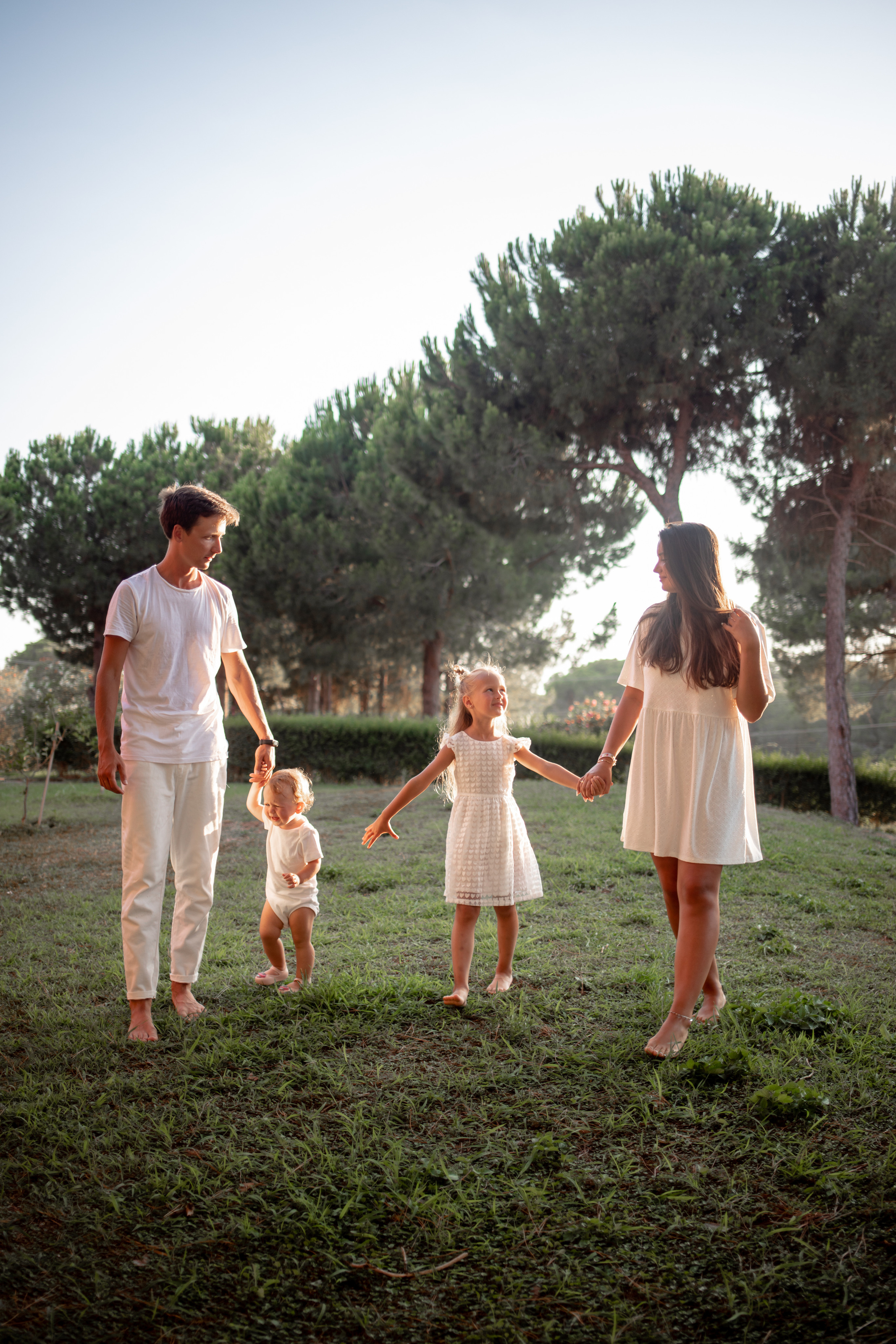 Дима Вика и девочки. Семейный и детский фотограф в Москве Кузьмина Мария