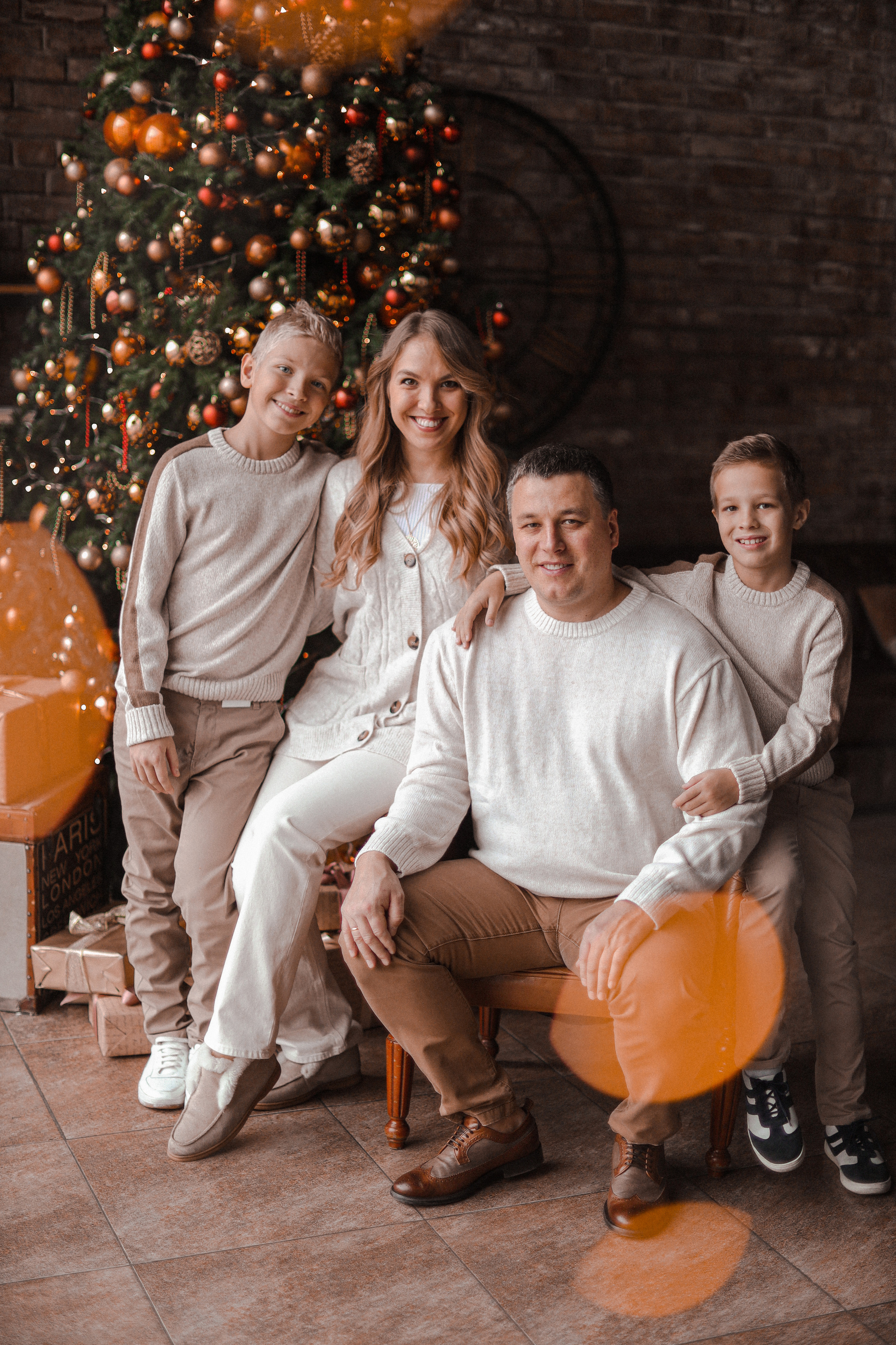 Эльвира с семьей. Семейный и детский фотограф в Москве Кузьмина Мария