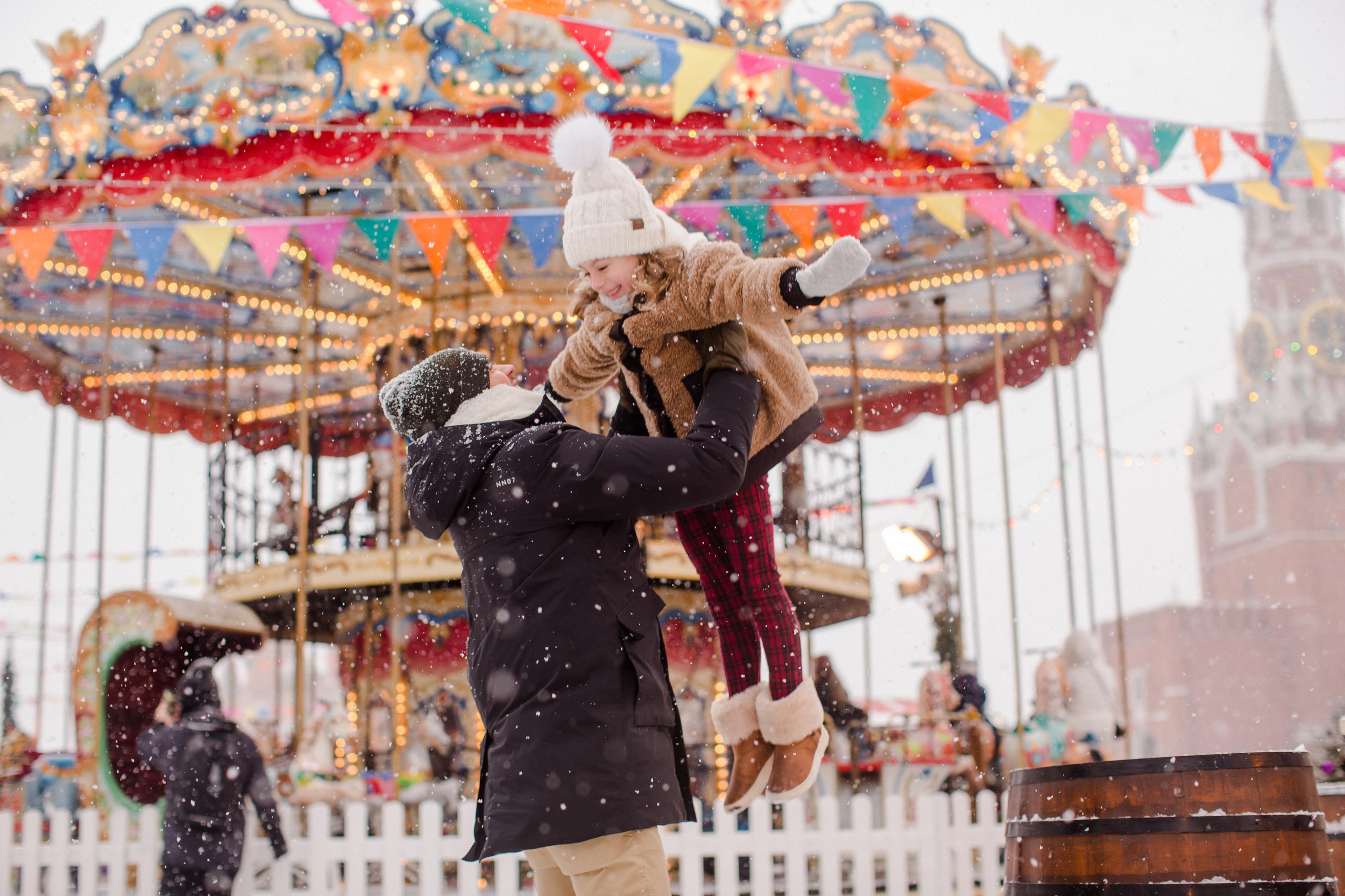 Новогодняя ярмарка. Семейный и детский фотограф в Москве Кузьмина Мария