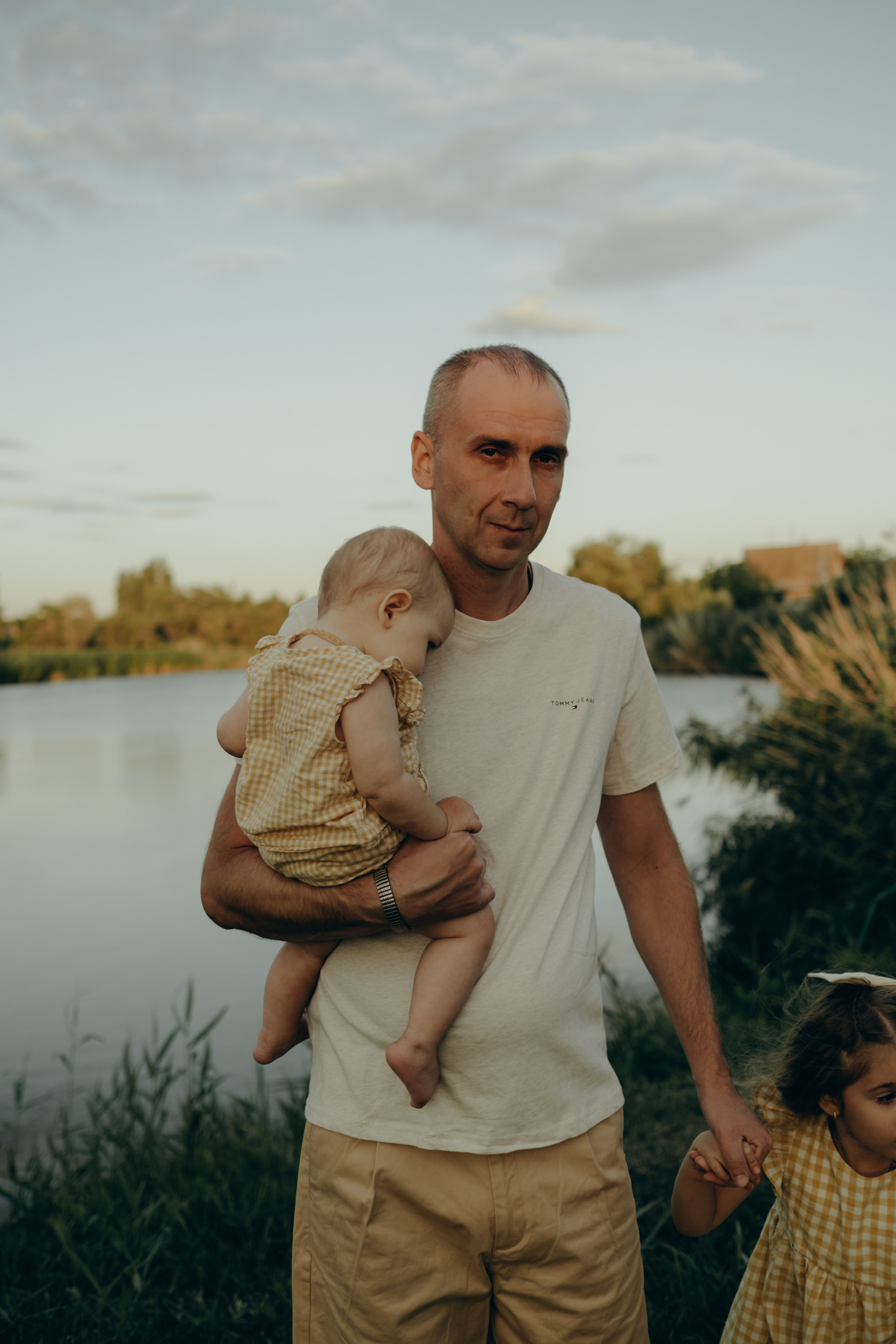 Семейная история на озере Сарпа. Фотограф в Москве Ольга Елоева