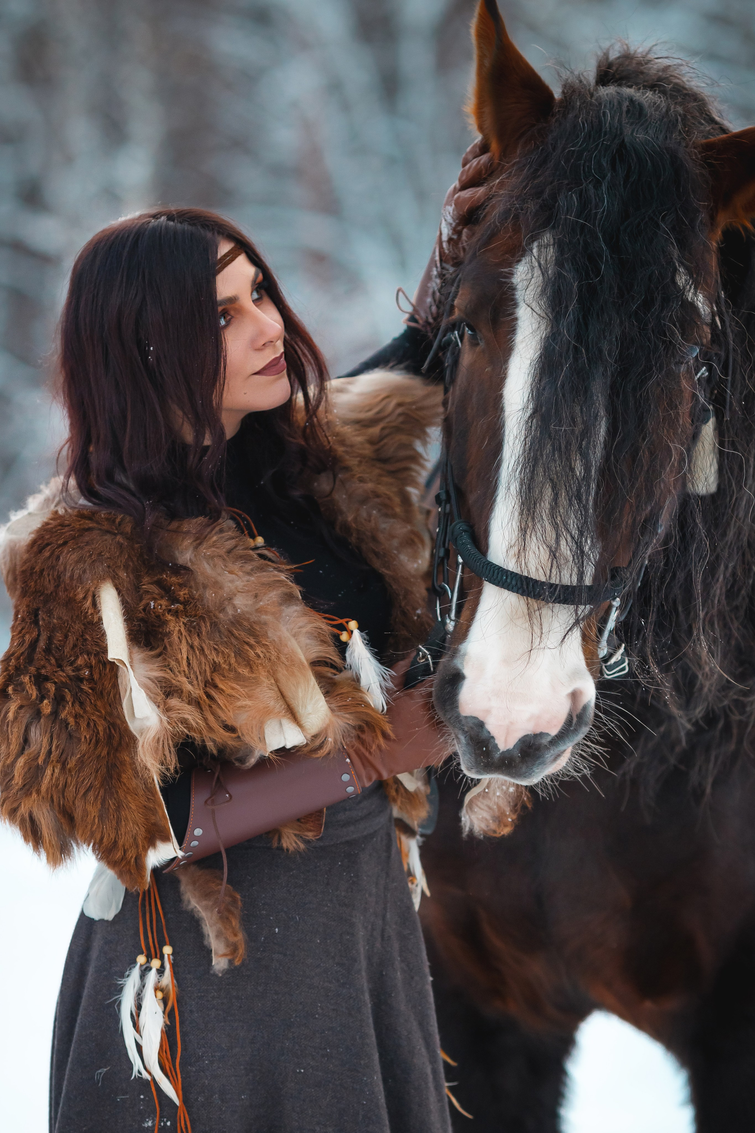 Регина и Малыш. Анна Молчанова конный фотограф в Тюмени | фотосессии с лошадьми Тюмень