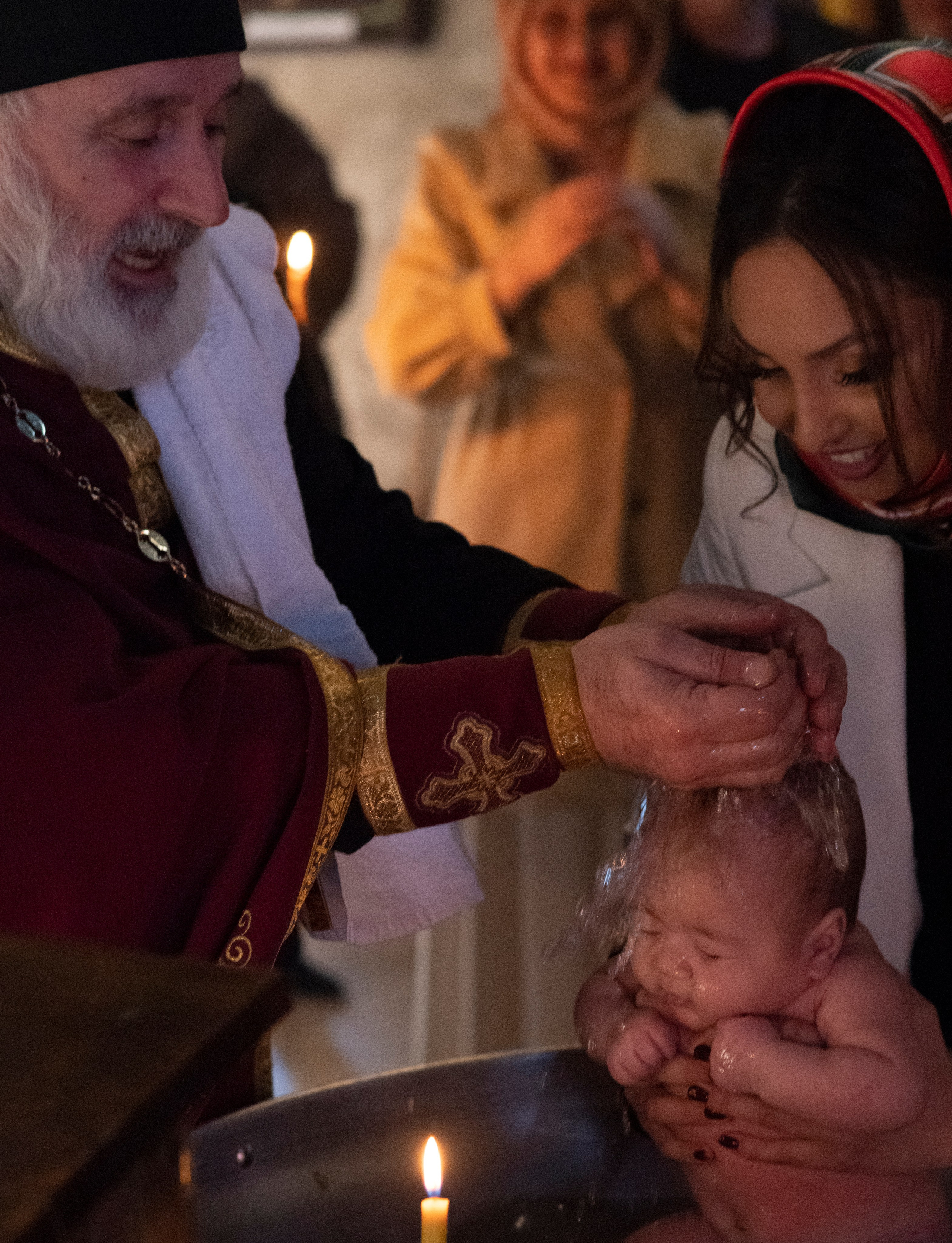 Крещение. Портретный фотограф Денис Милютин