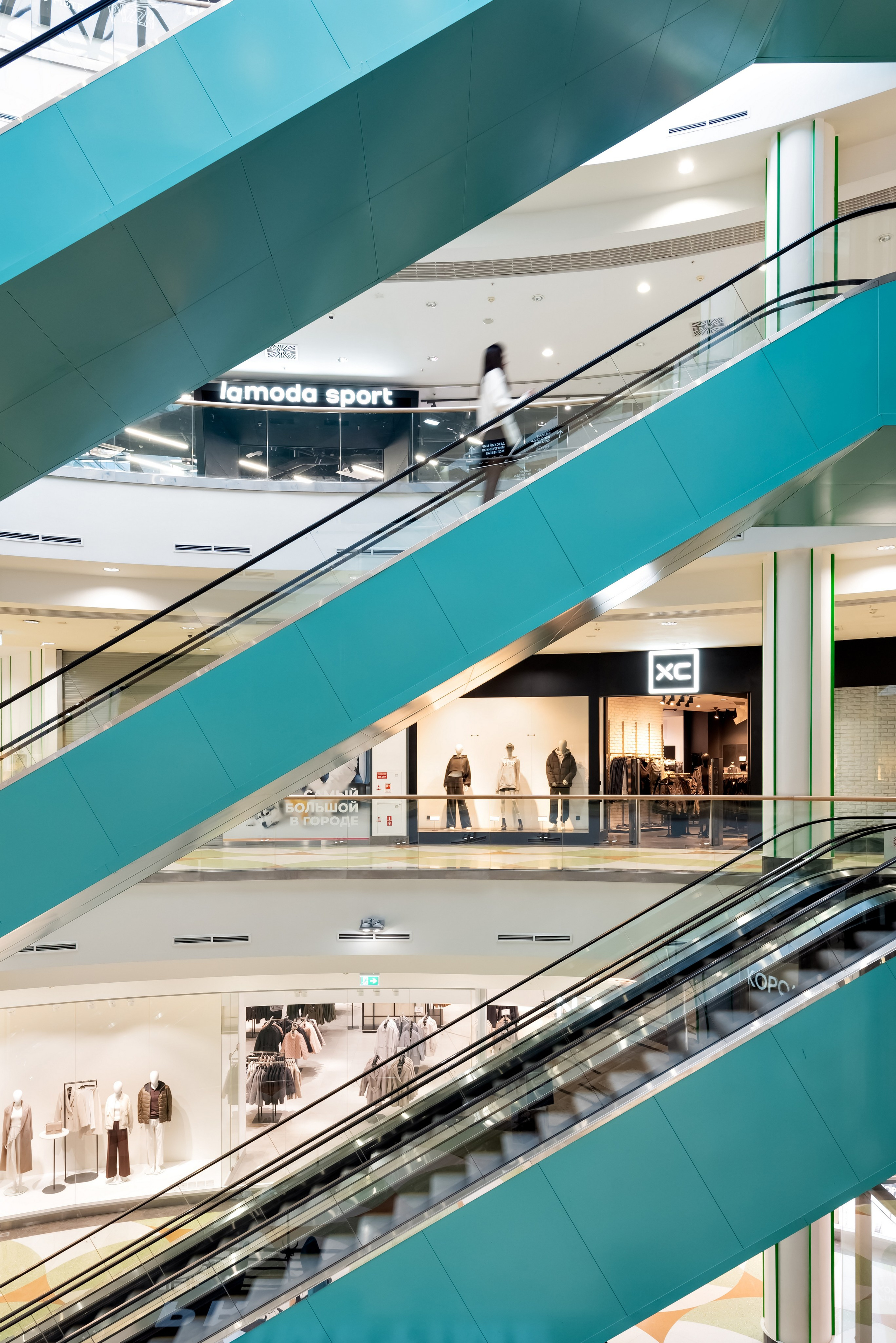 ТРЦ Аура. Интерьерный фотограф в Новосибирске Дмитрий Шибаев