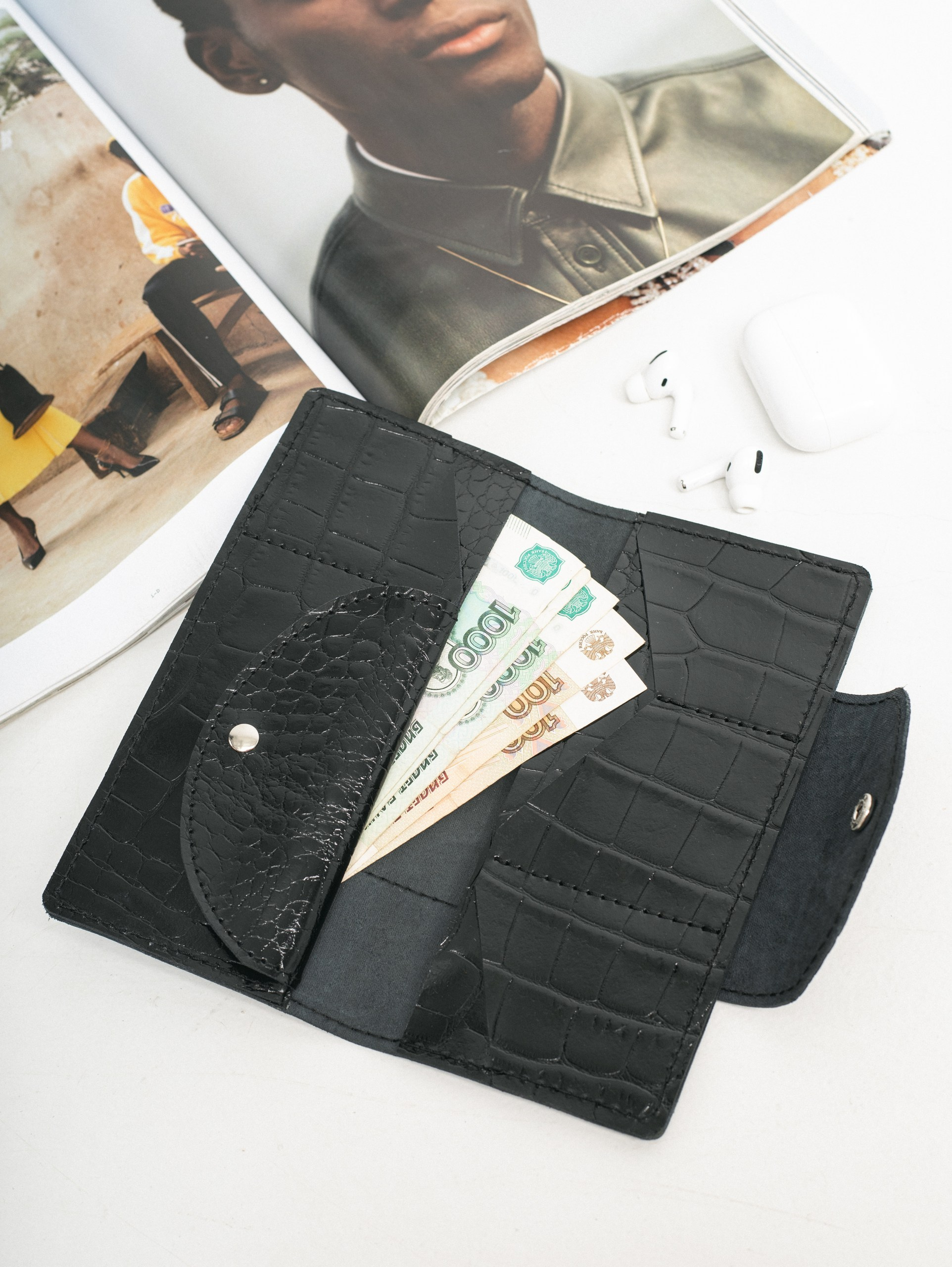 Модель 4КС04. Бренд Alligatore Biaco — это изящные изделия из натуральной кожи