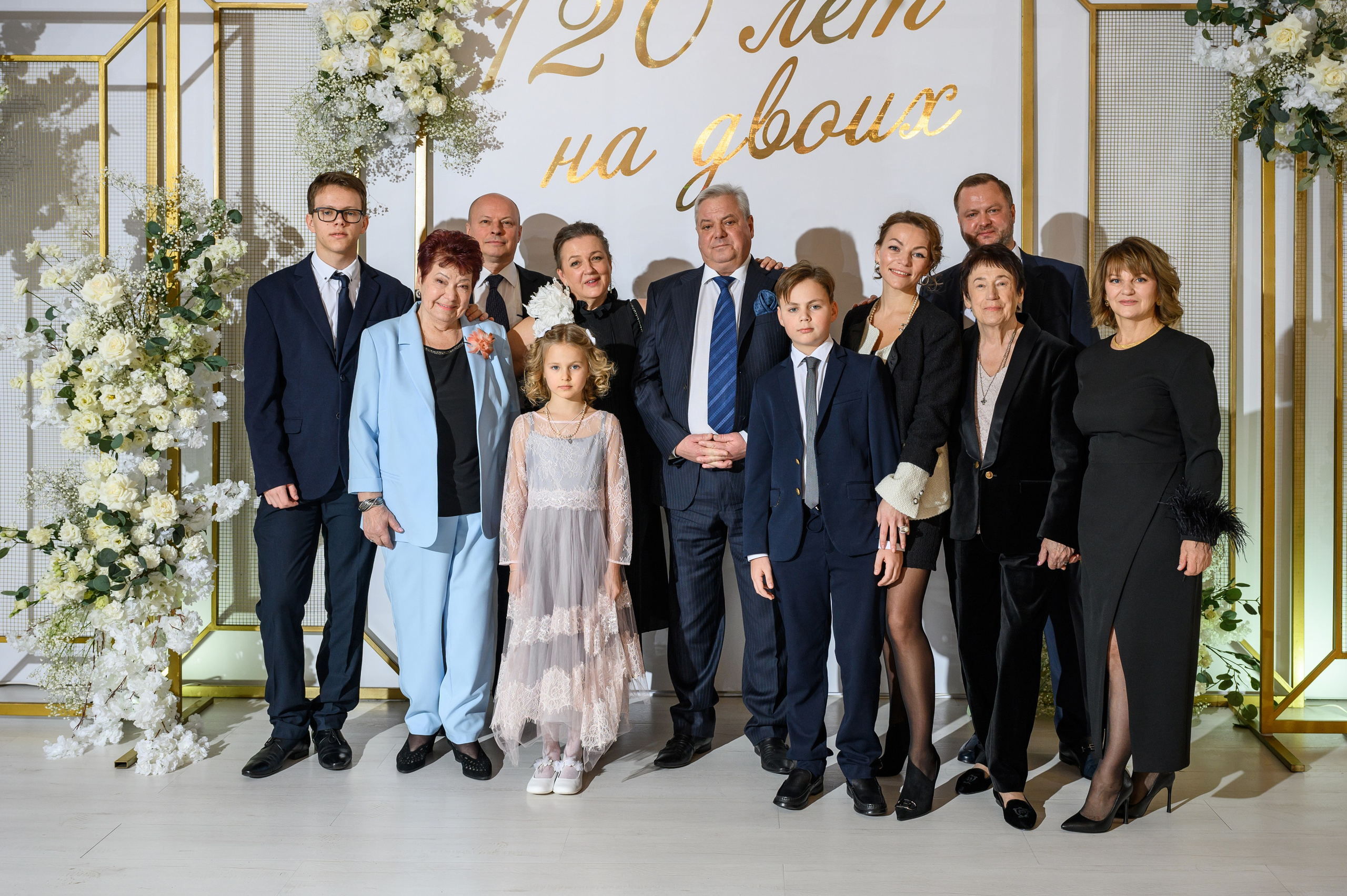 Юбилей 120 лет на двоих. Свадебный фотограф Москва Юрий Кульман