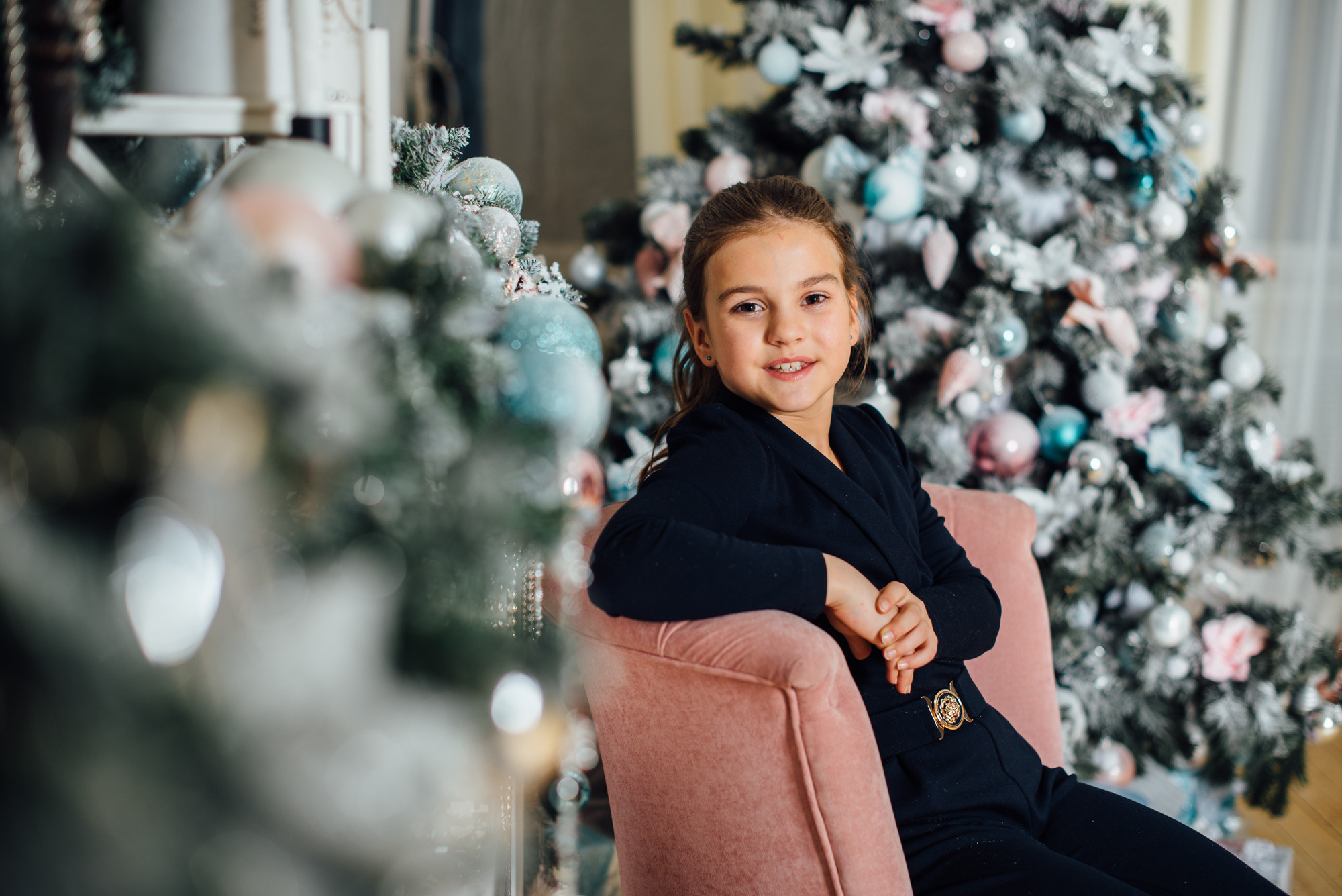 Новогодняя семейная фотосессия