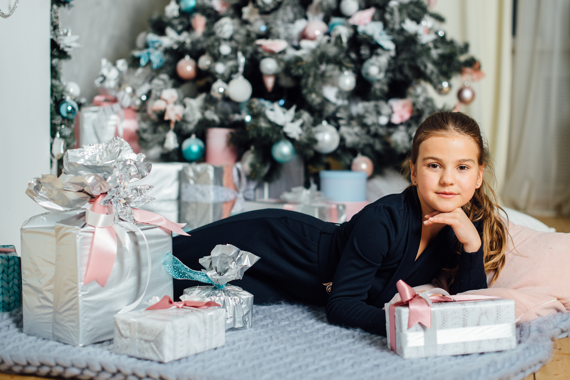 Новогодняя семейная фотосессия