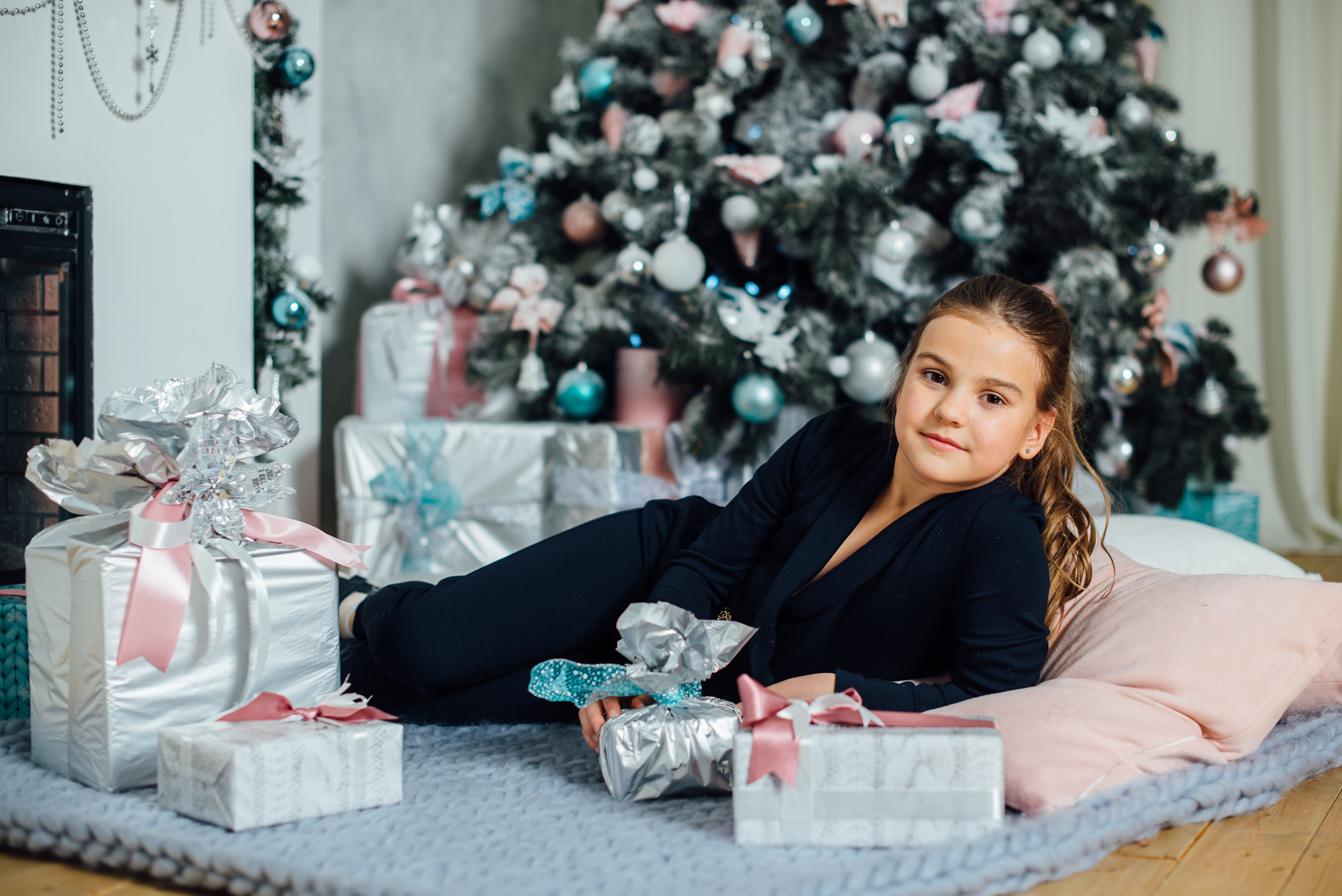 Новогодняя семейная фотосессия