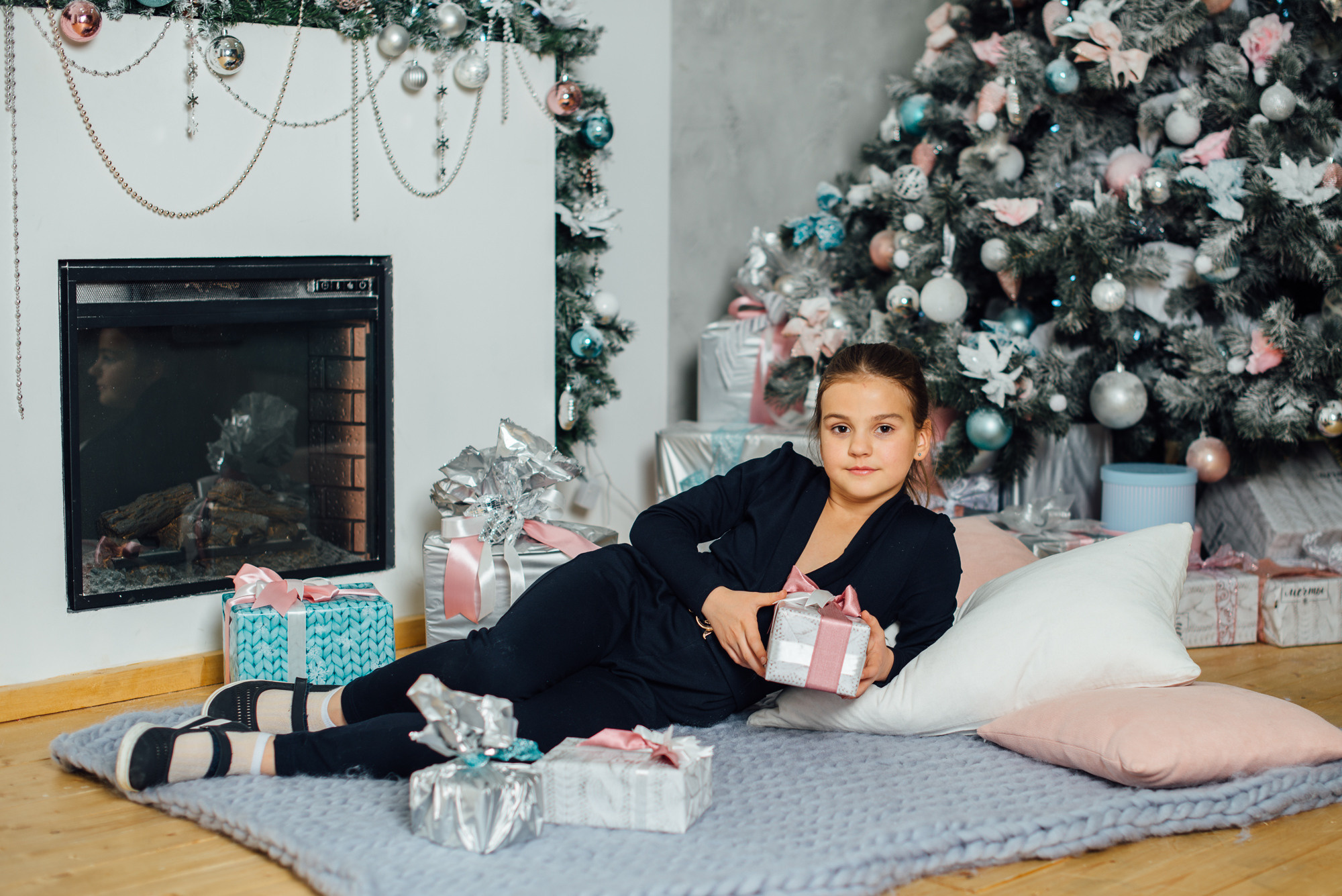 Новогодняя семейная фотосессия