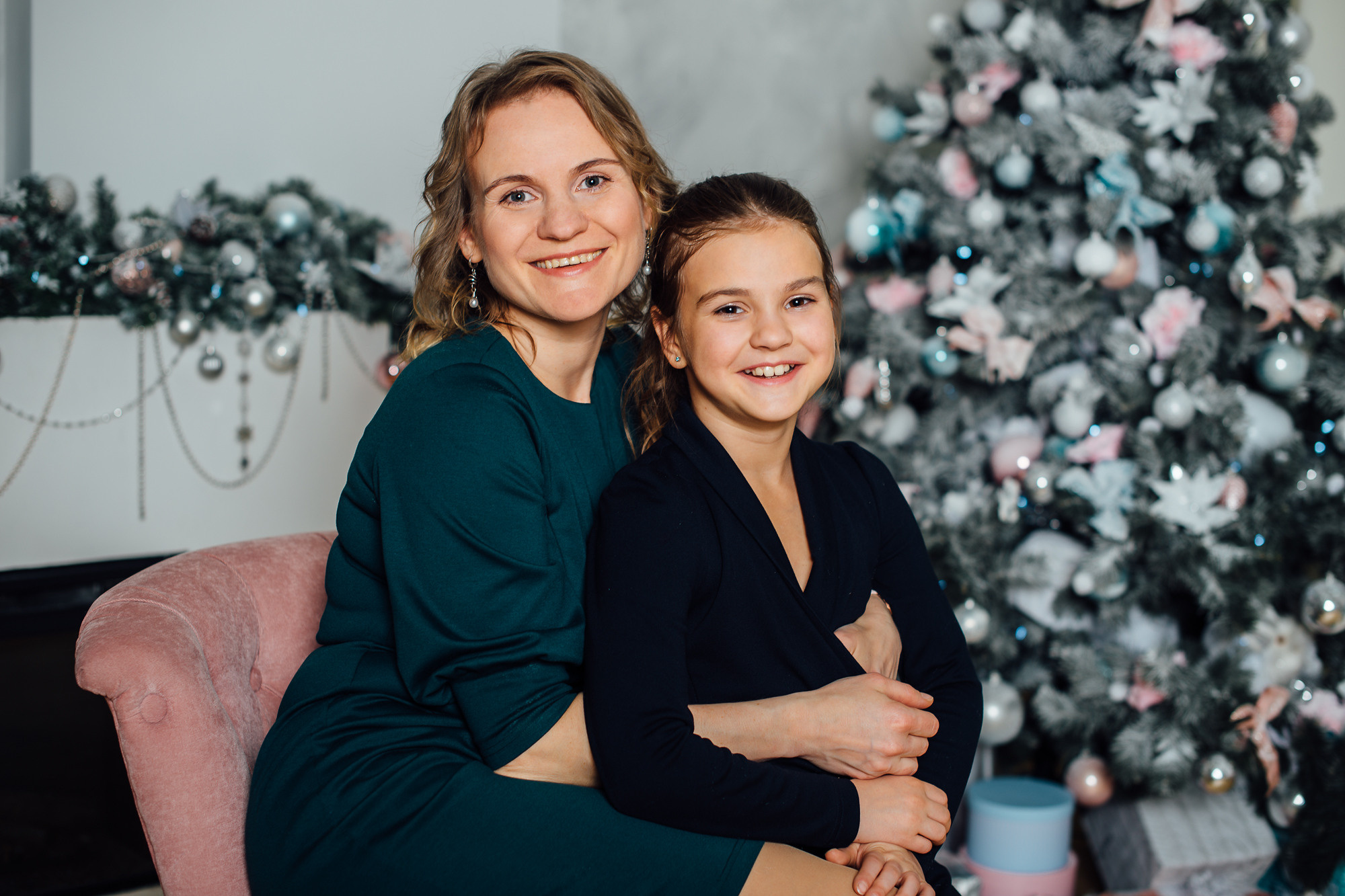 Новогодняя семейная фотосессия