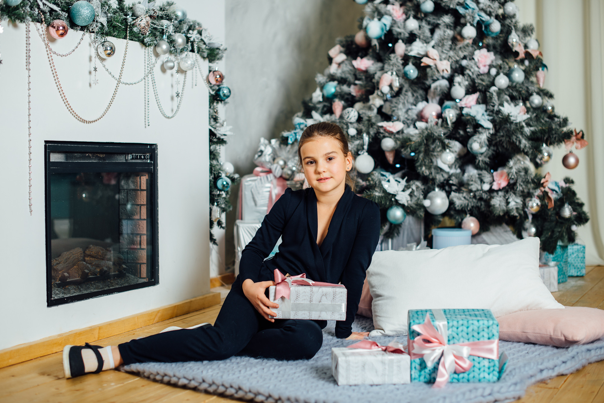 Новогодняя семейная фотосессия