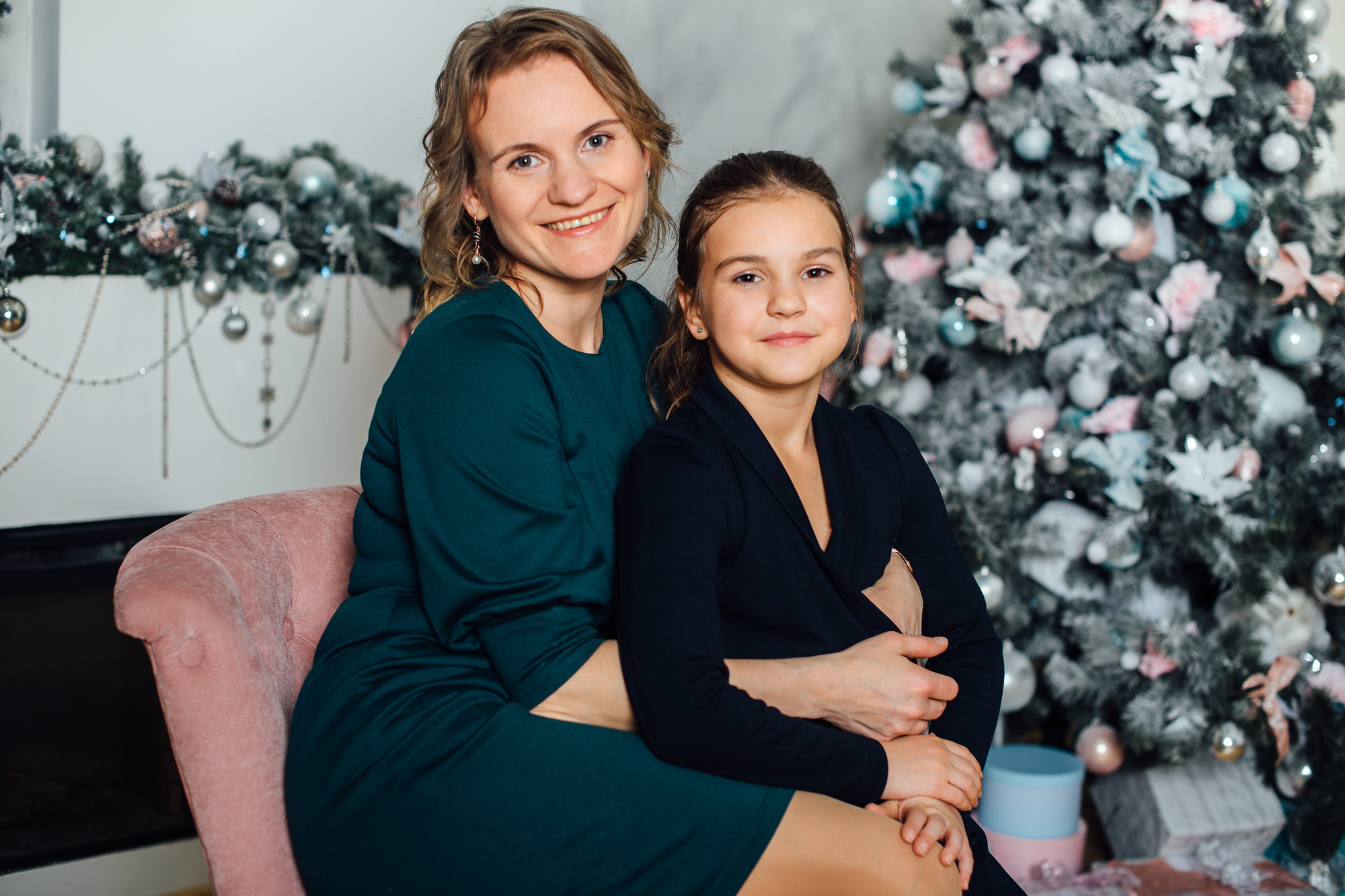 Новогодняя семейная фотосессия