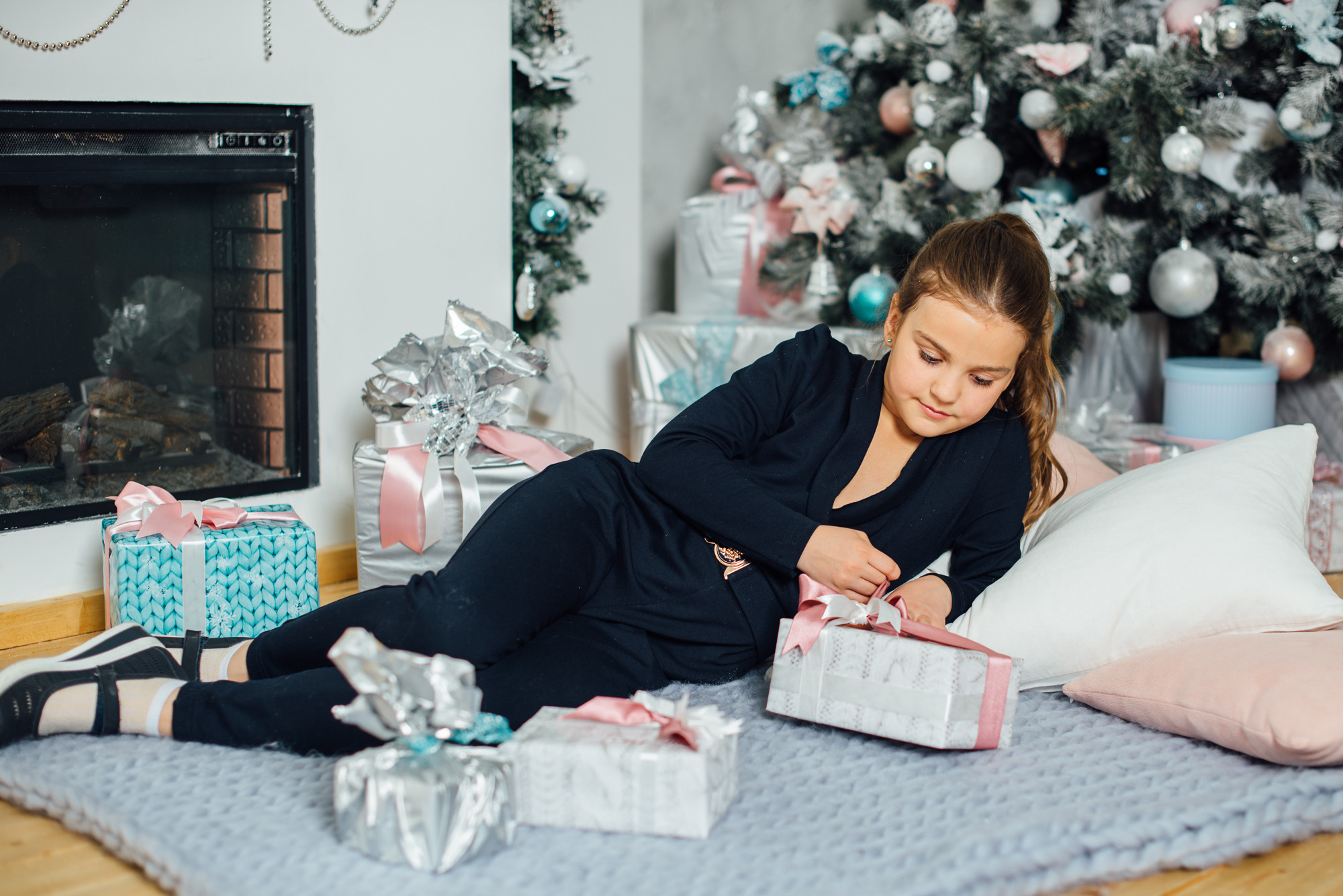 Новогодняя семейная фотосессия