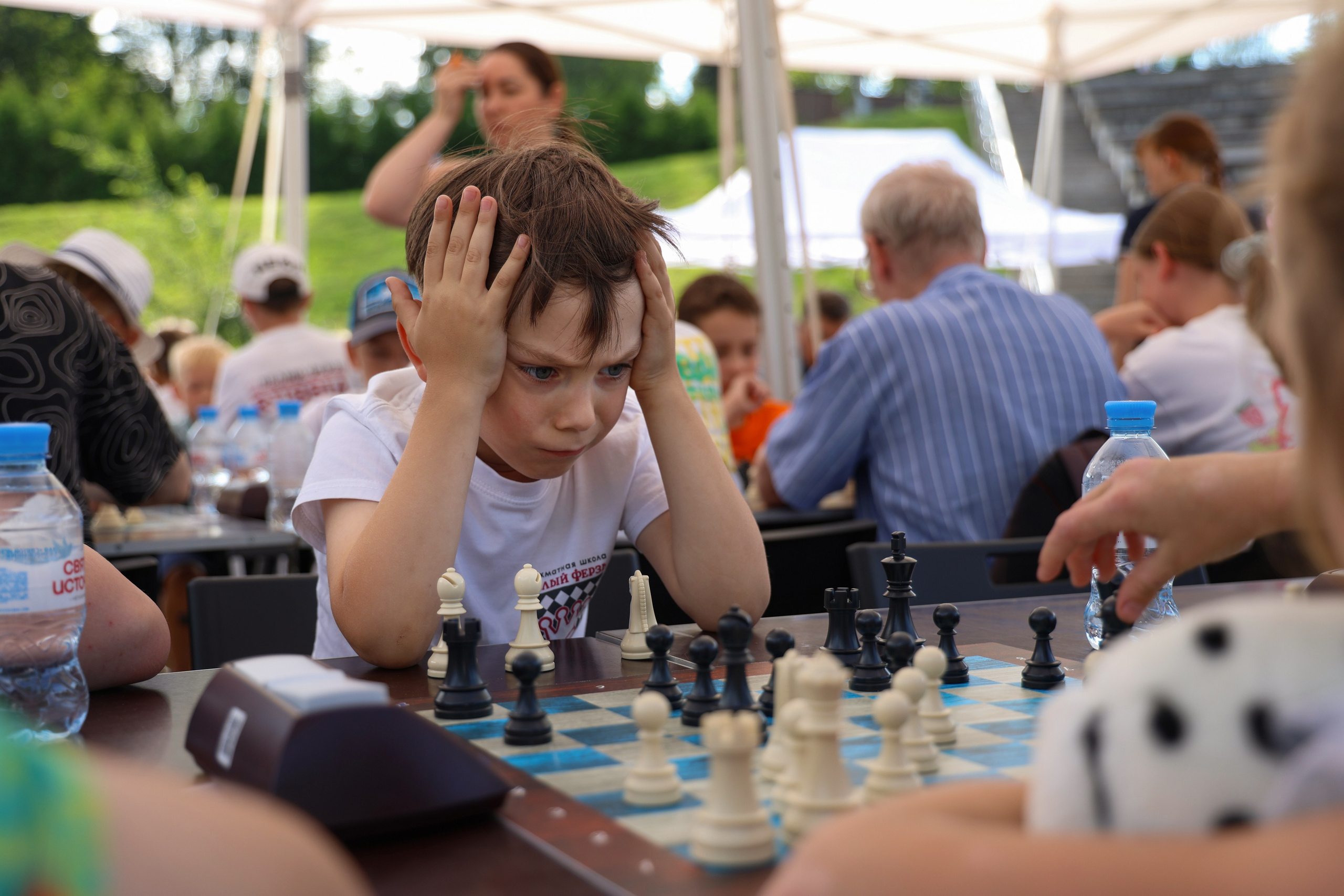 Живые шахматы. Фотограф Елена Королевич