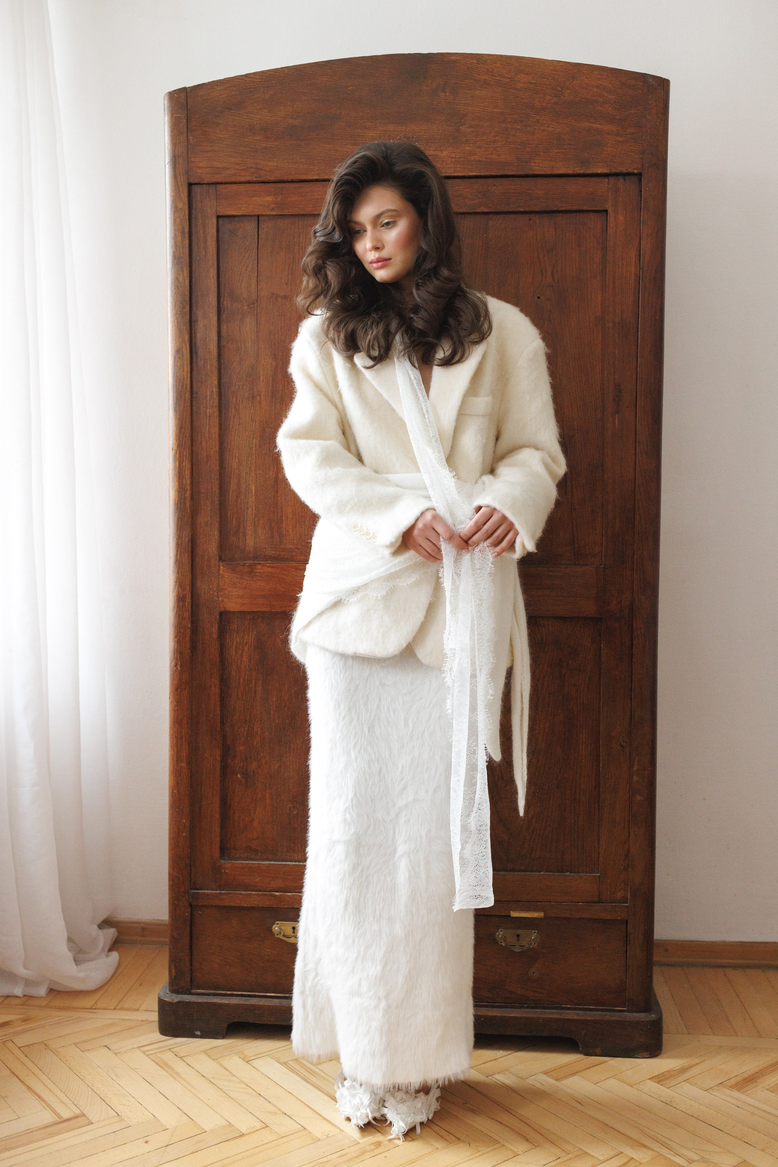 Свадебная постановочная фотосессия в фотостудии г. Москва