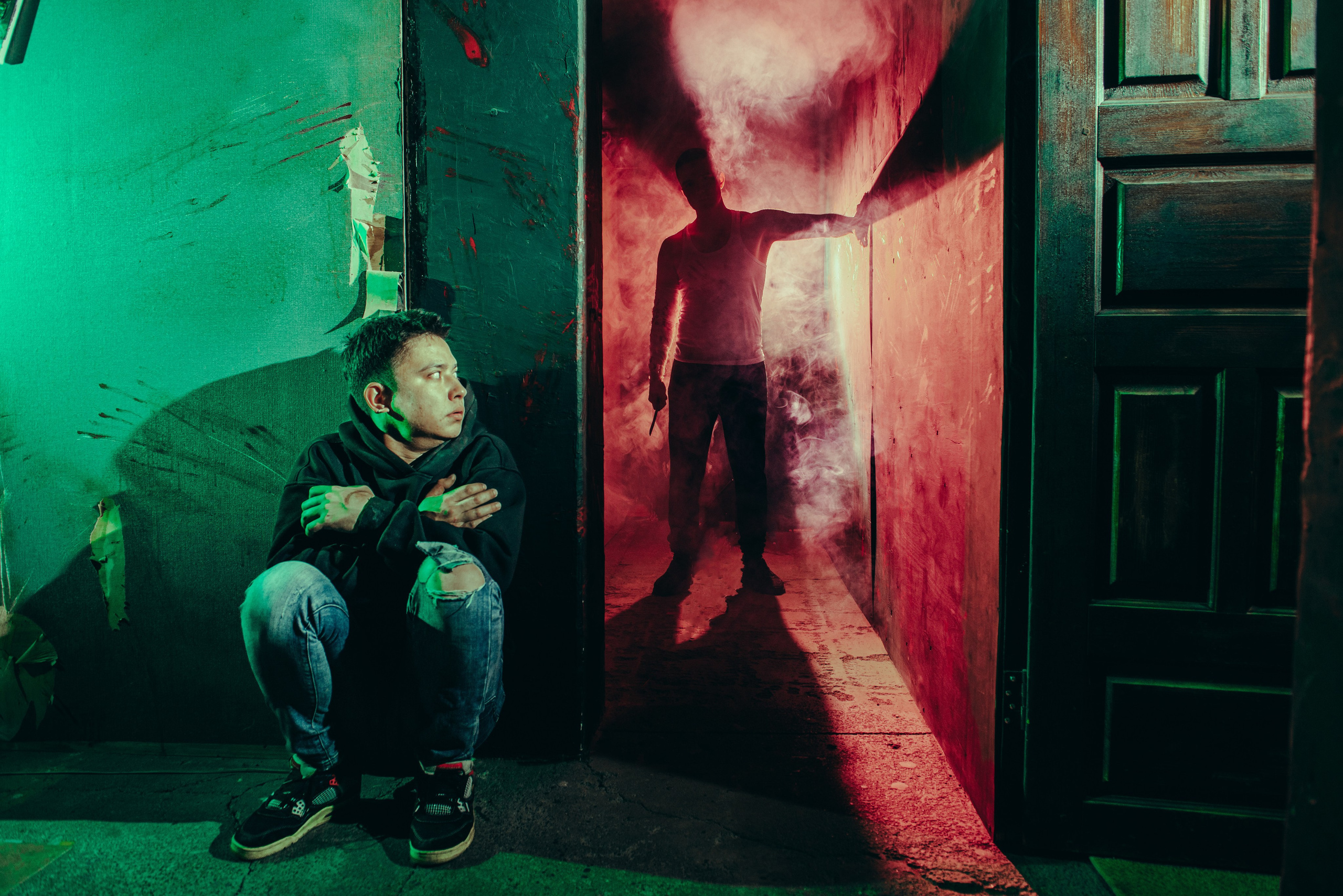 Съемка квеста Теневая сделка