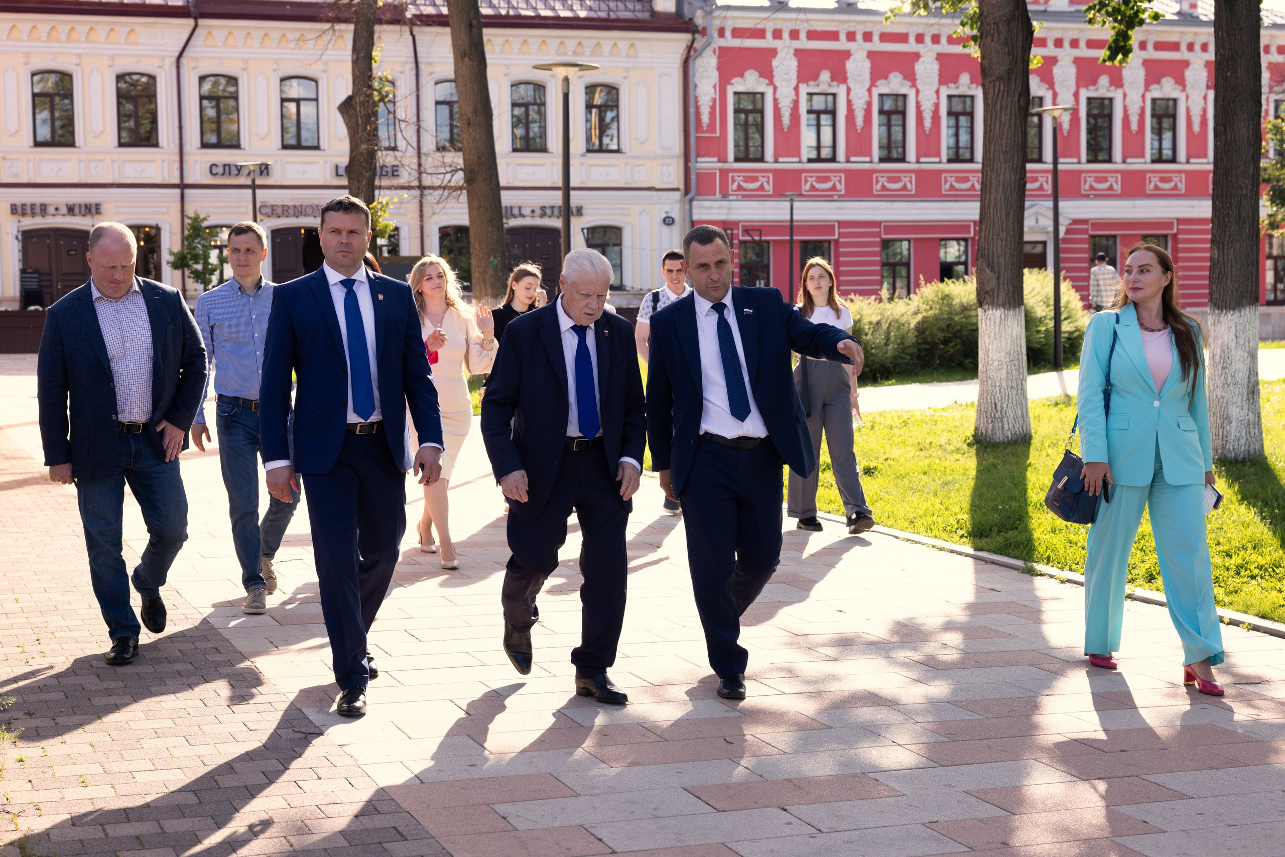 Визит лидера партии Справедливая Россия Миронова С. М. в г. Тулу. Фотограф в Туле — Борисов Николай