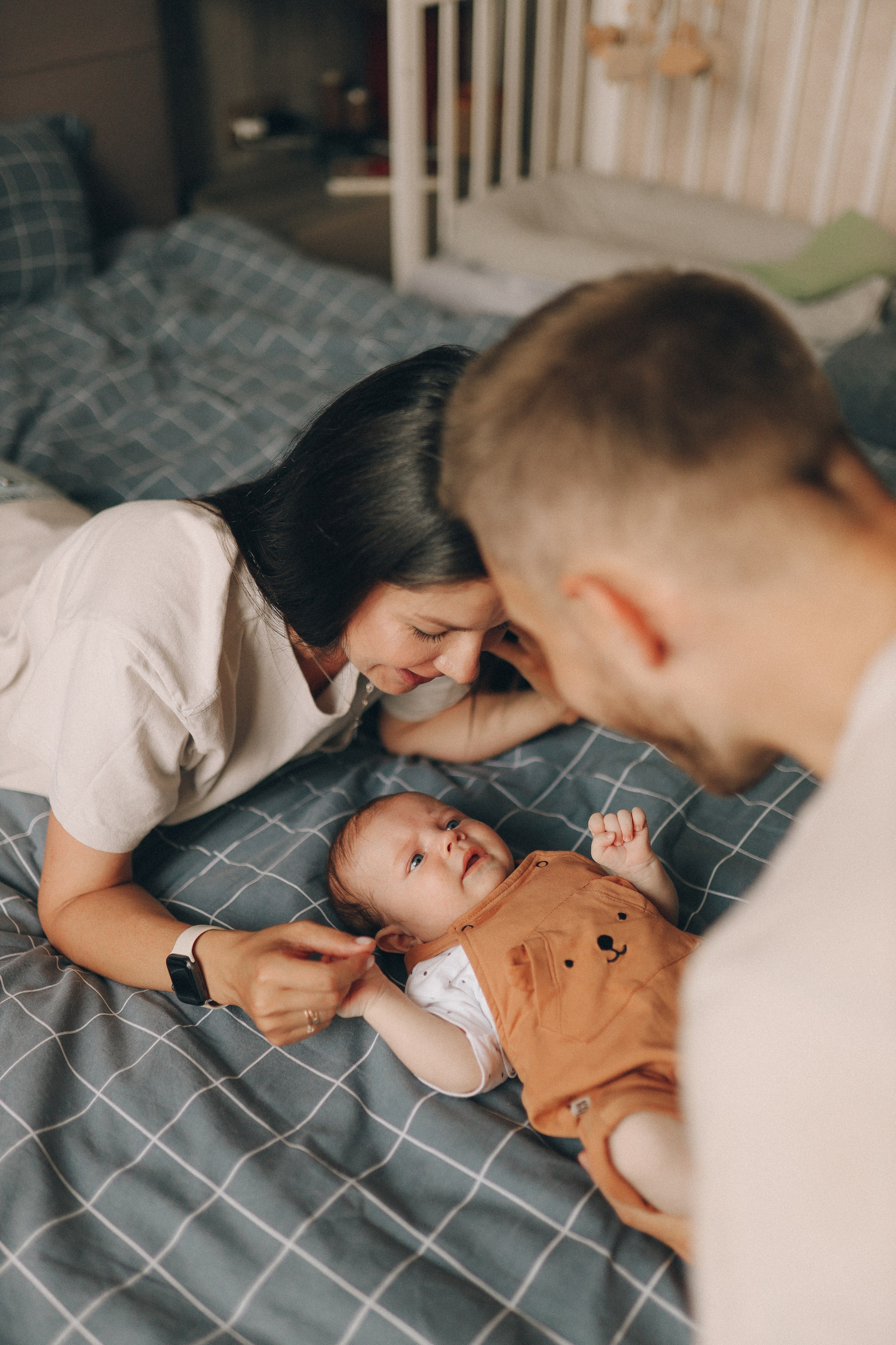 Домашняя фотосессия с малышом. Семейный фотограф Екатеринбург Черепанова Олеся