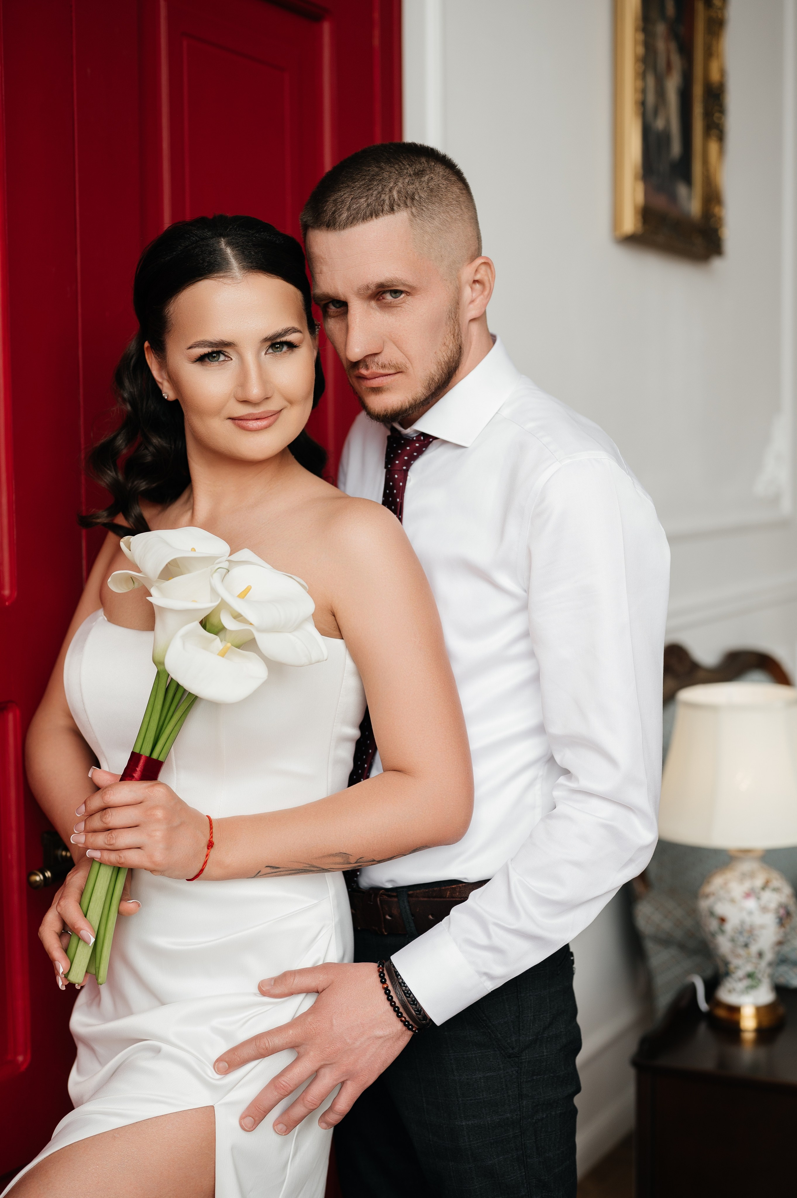 Свадебная фотосессия в студии. Свадебный и семейный фотограф в Краснодаре Алина Мельник