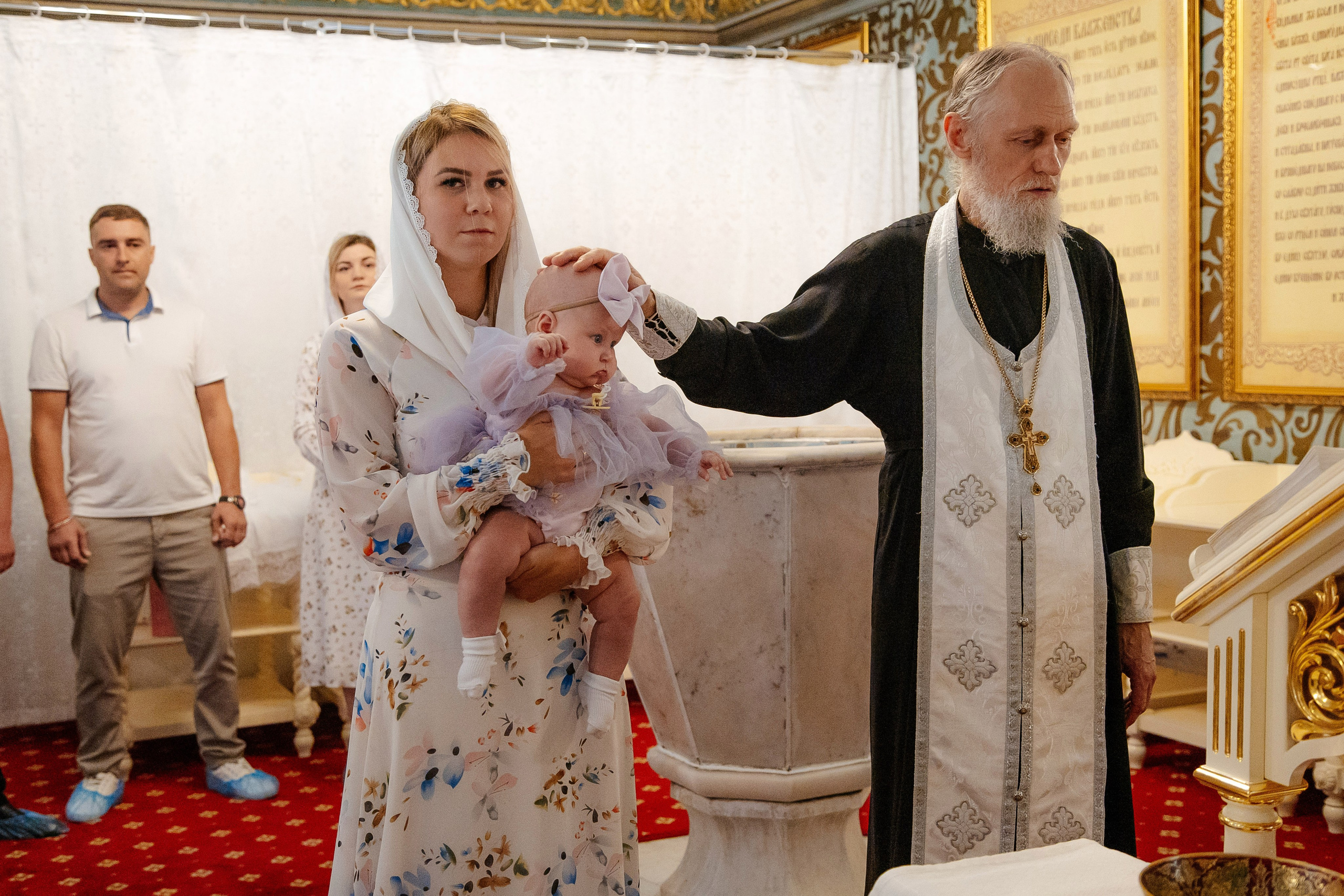 Крещение Полины. Семейный и детский фотограф в Москве Александра Мак