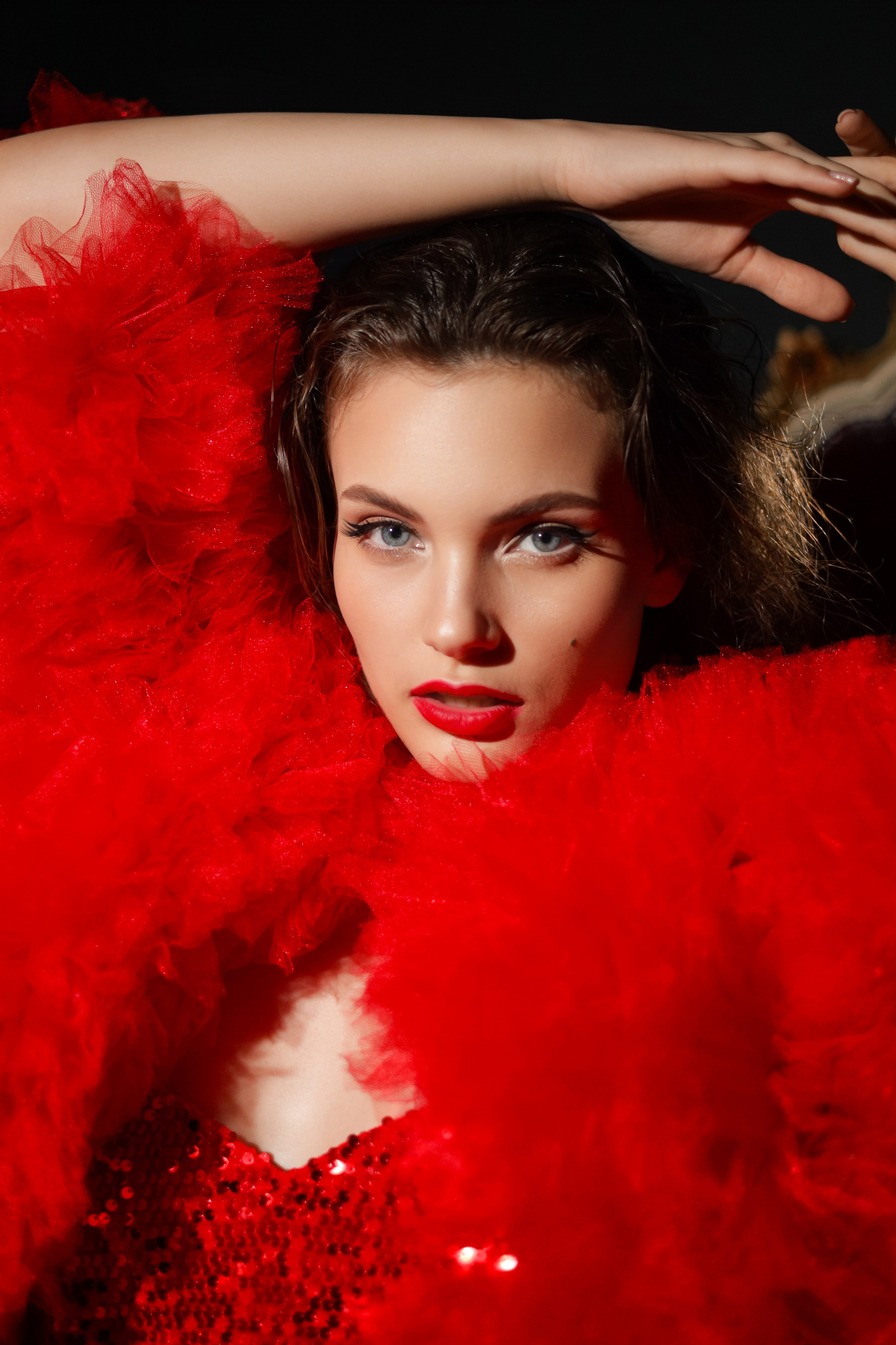 Кристина и красный бархат. Свадебный фотограф Беларусь Ольга Козыренко