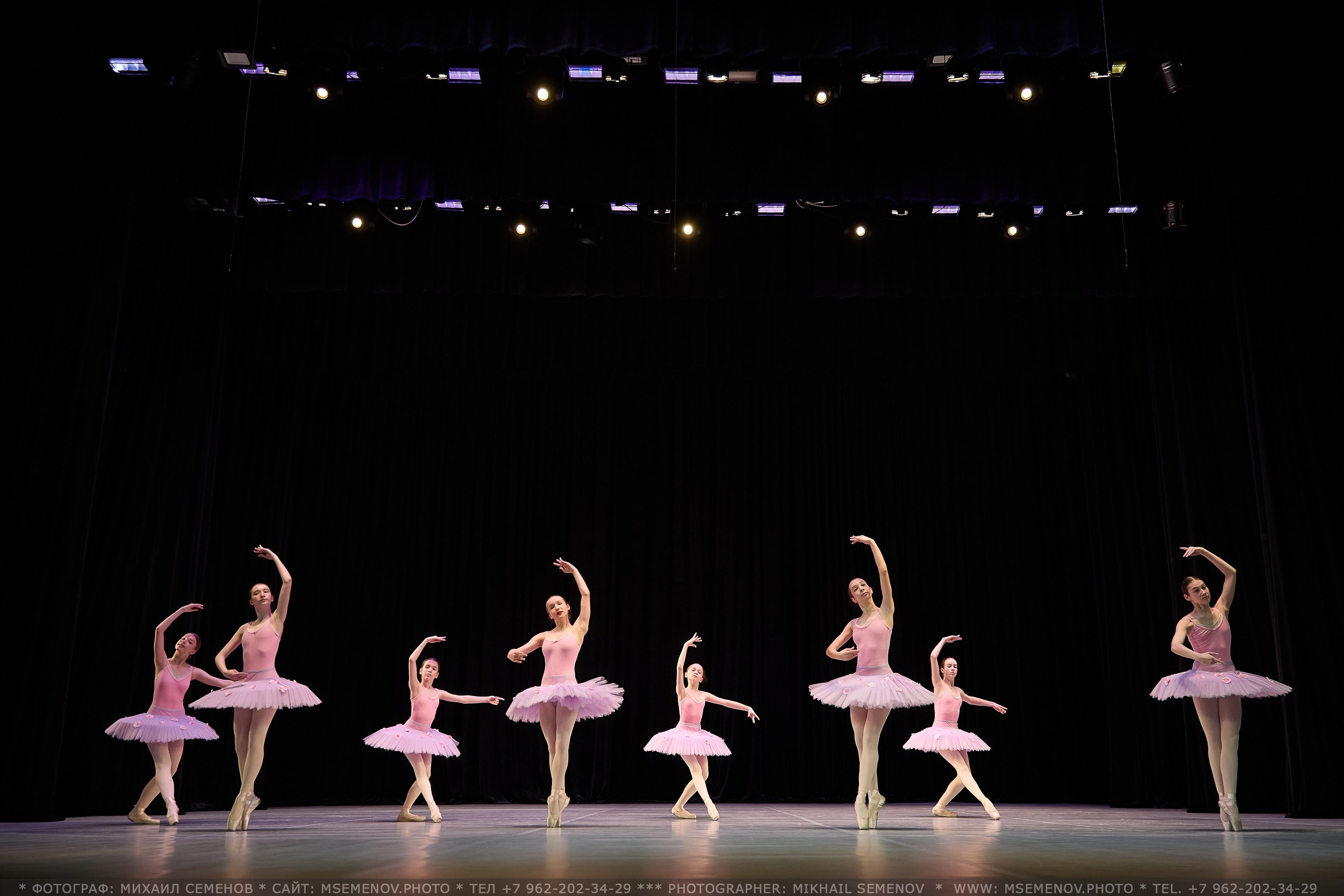АНОНС Концерта «Хореографический дивертисмент» Театра Балета. Photographer for business Mikhail Semenov. Aqua photo studio, photo school