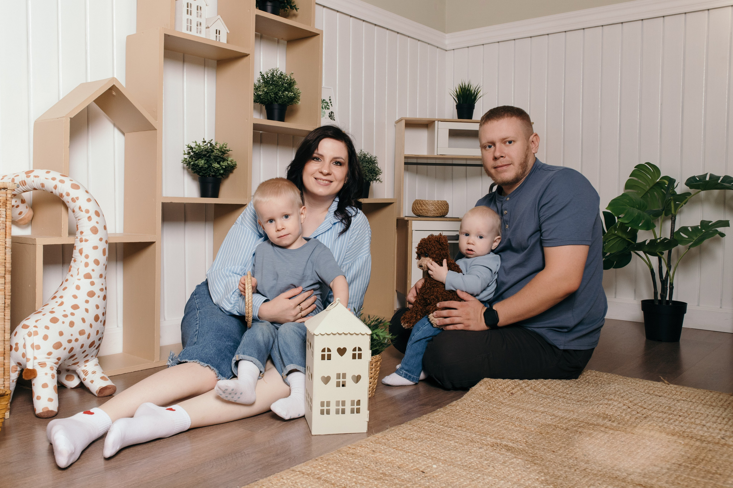 Семья Кузнеченко. Фотограф Елена Балакина (Челябинск)