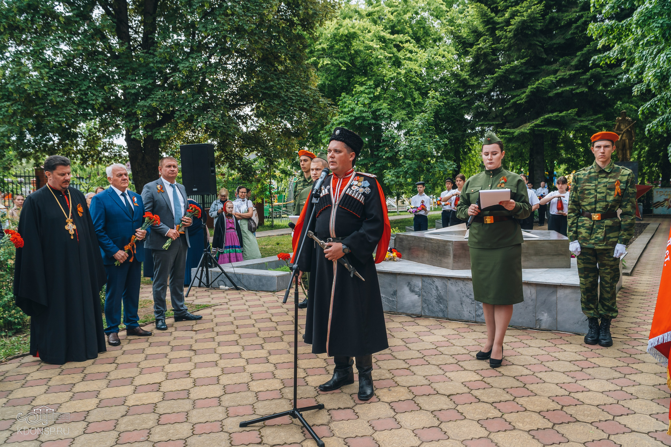 Гражданско — патриотическая акция — «Мы помним». Новотитаровский Дом культуры