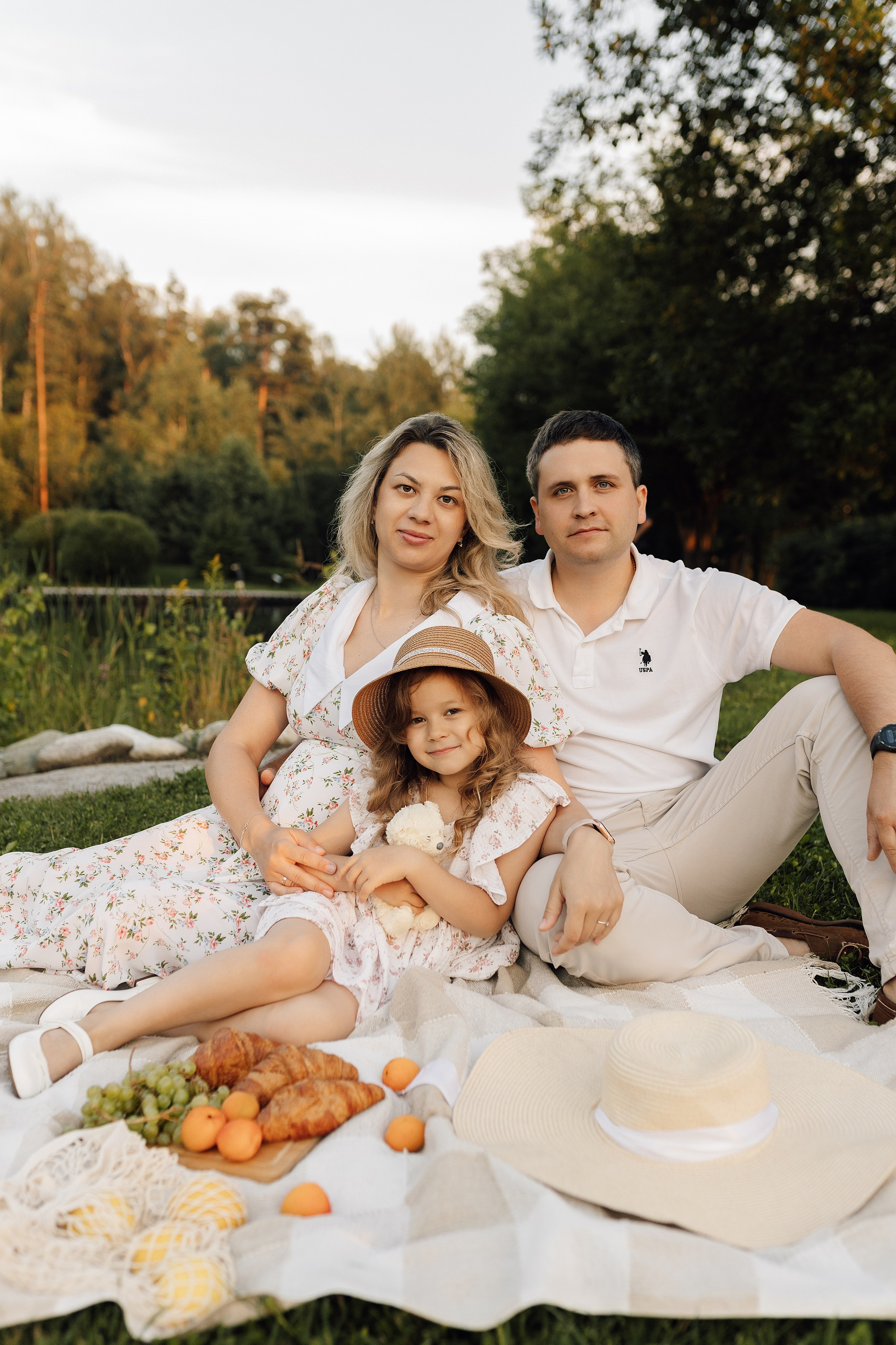 Марина с семьёй. Фотограф в Москве Юлия Хамзина