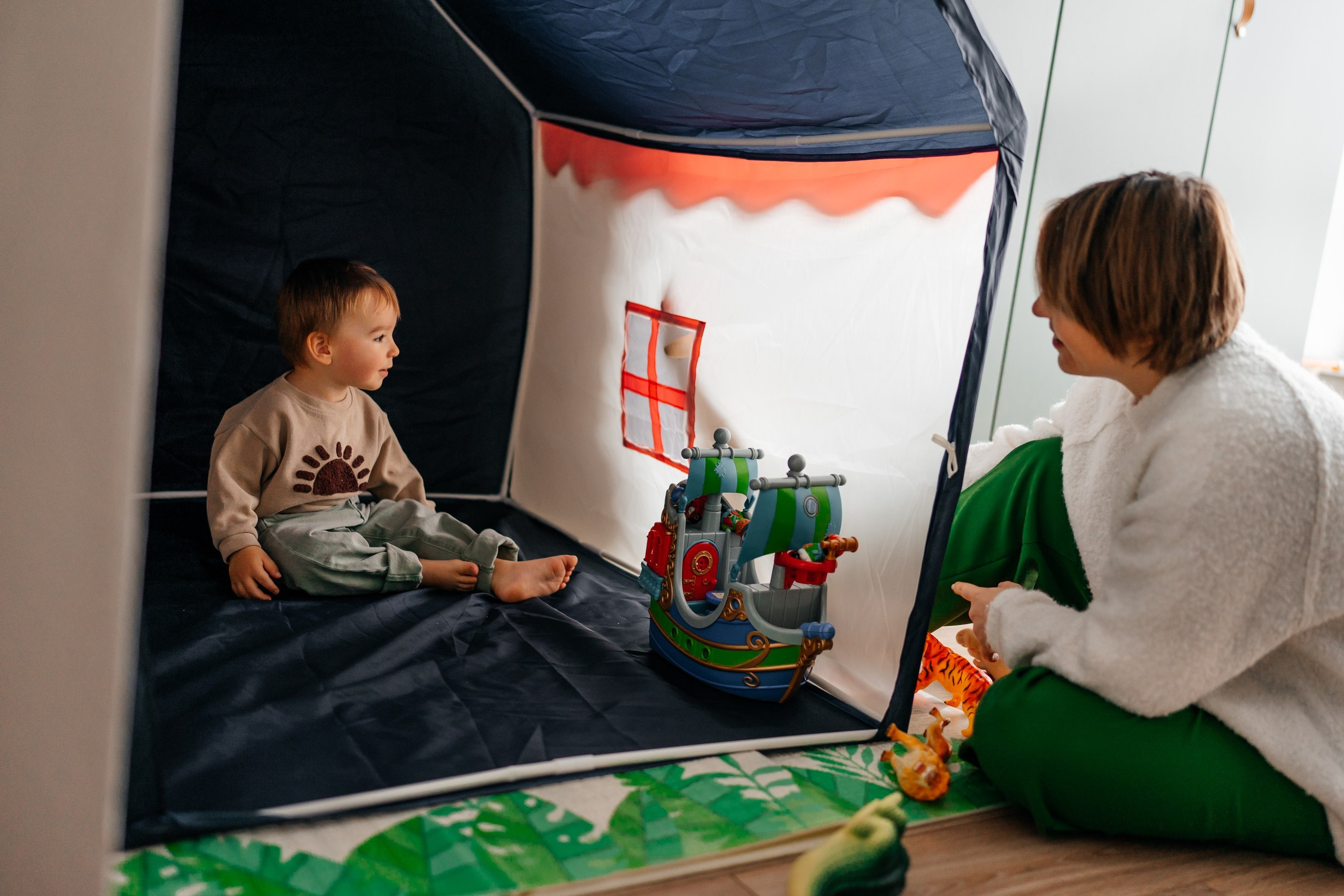 Новогодняя история. Ярослав, Дима и Галина. Семейный фотограф в Москве Ирина Жур