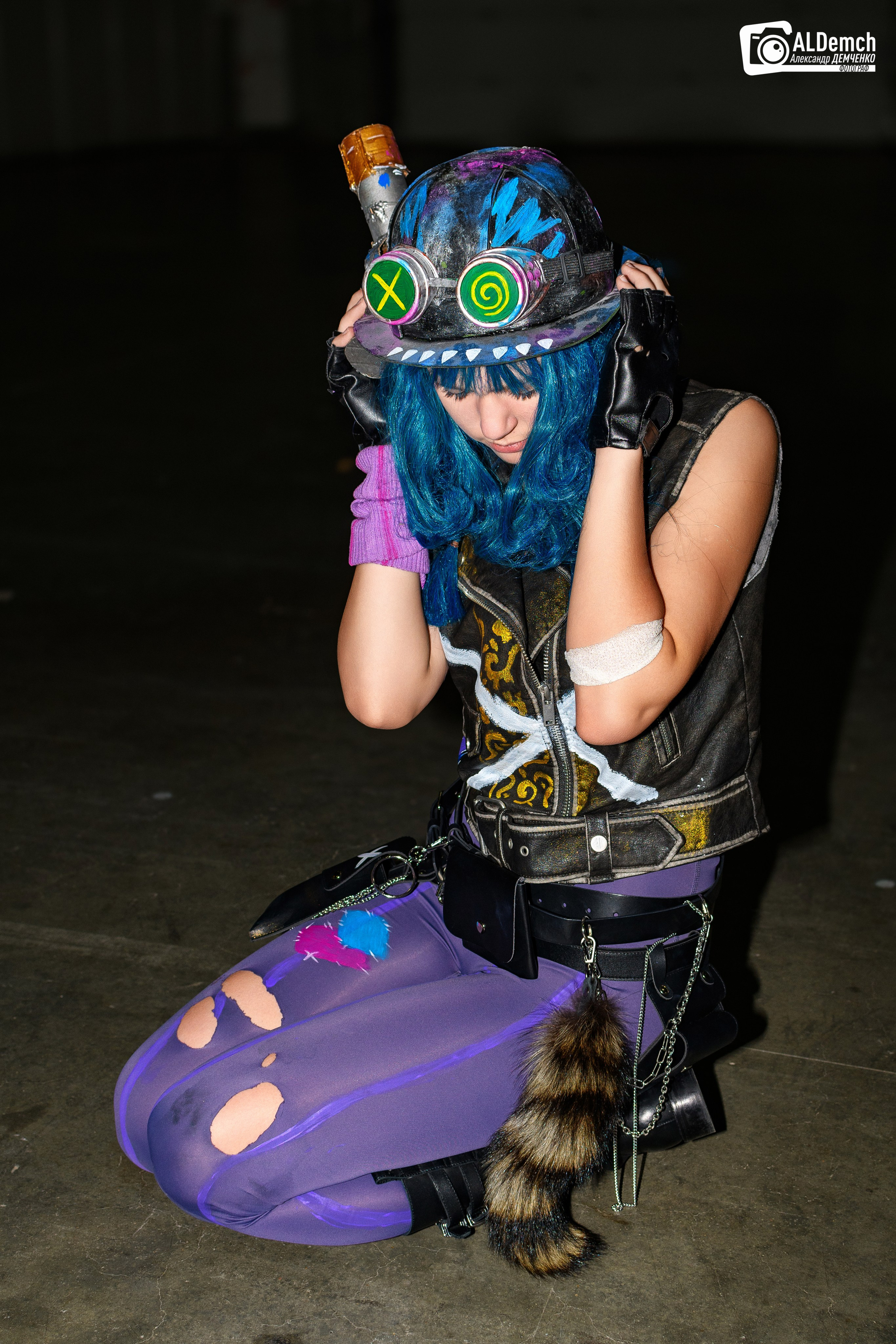 Аркейн, Ви, Джинкс, Лига Легенд фотосессия косплея в Москве