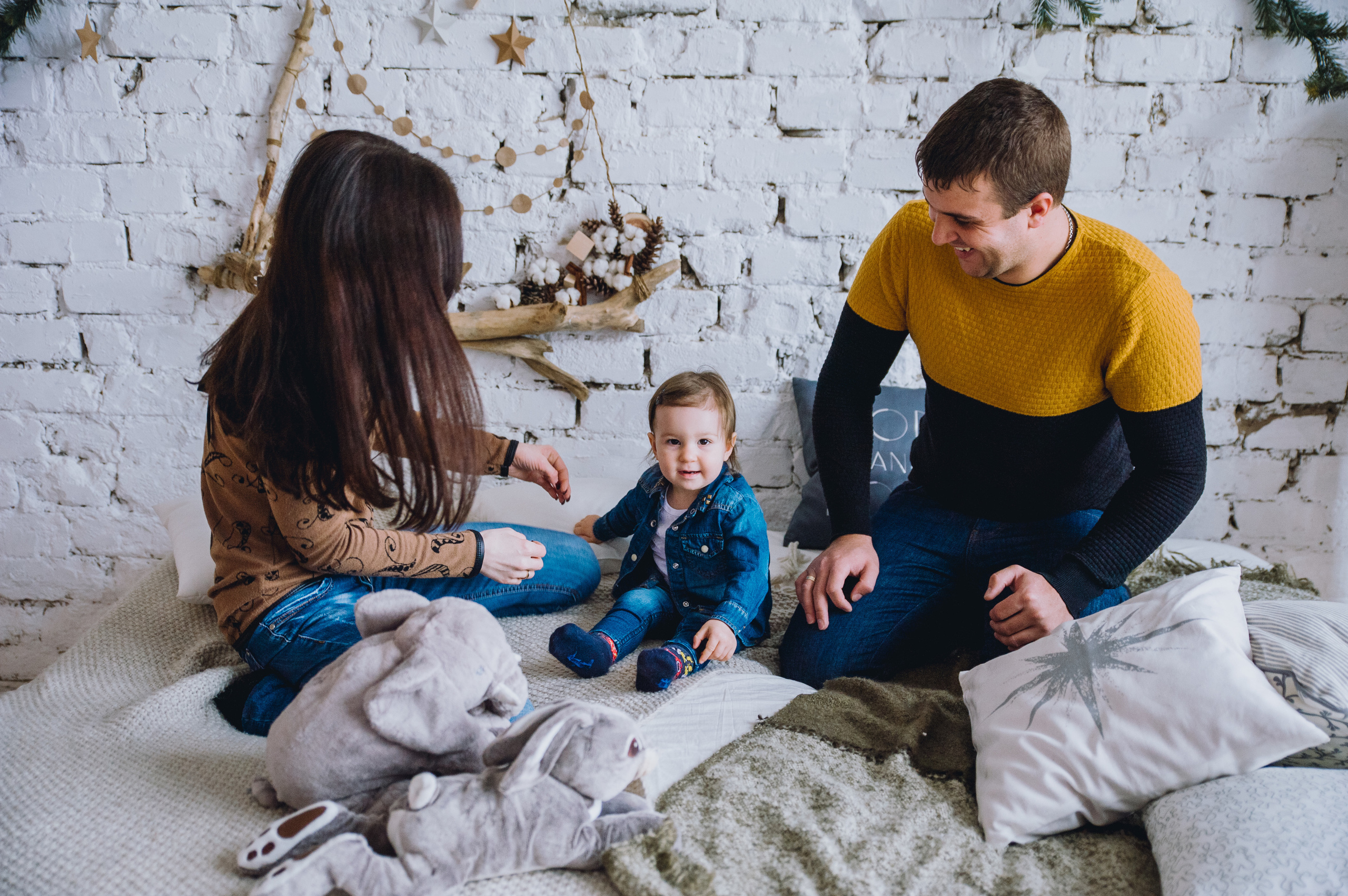 семейная фотосессия в студии фотограф краснодар