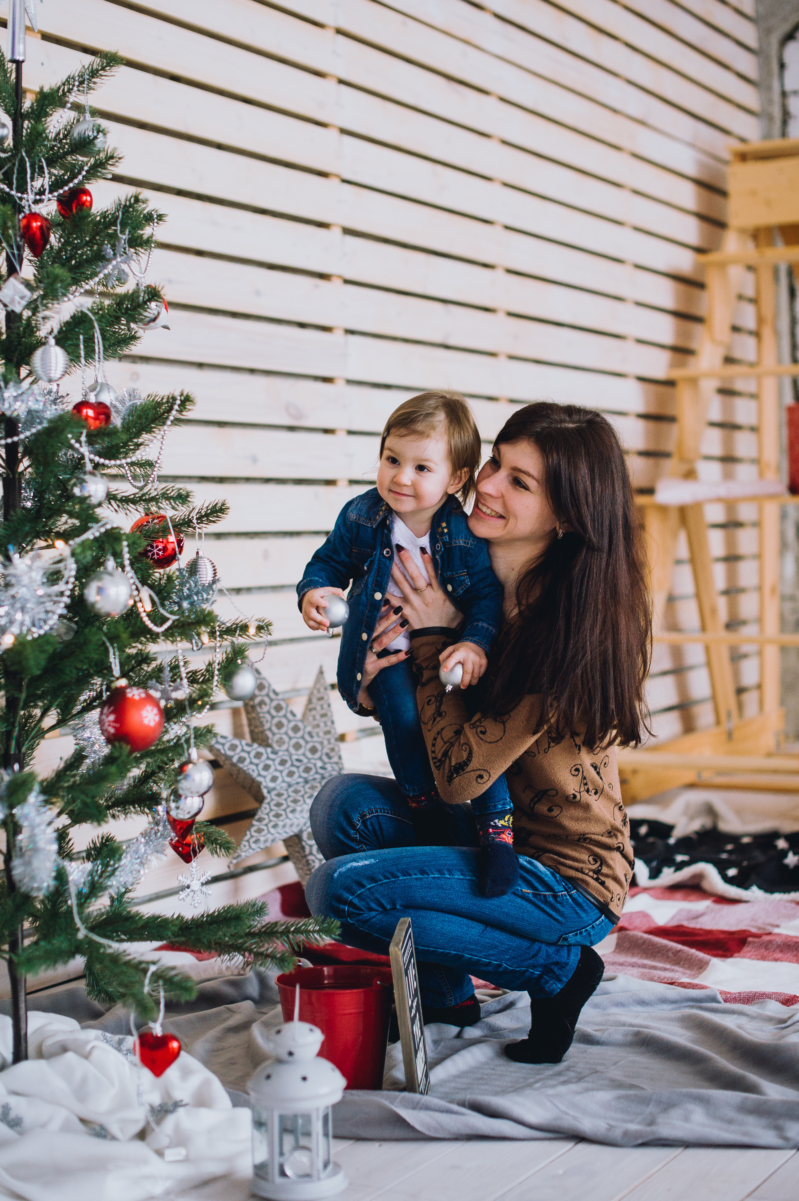 семейная фотосессия в студии