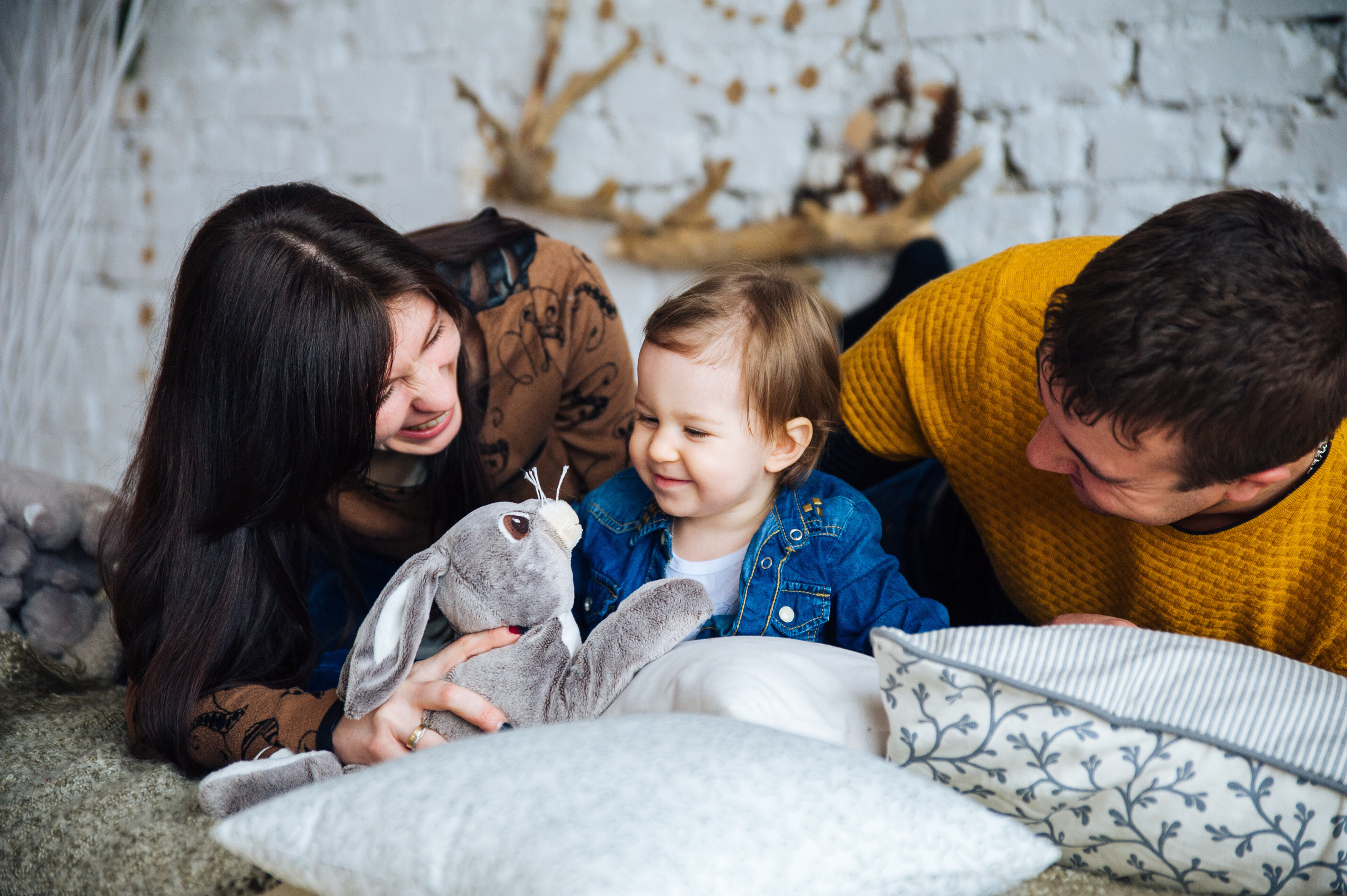 семейная фотосессия в студии