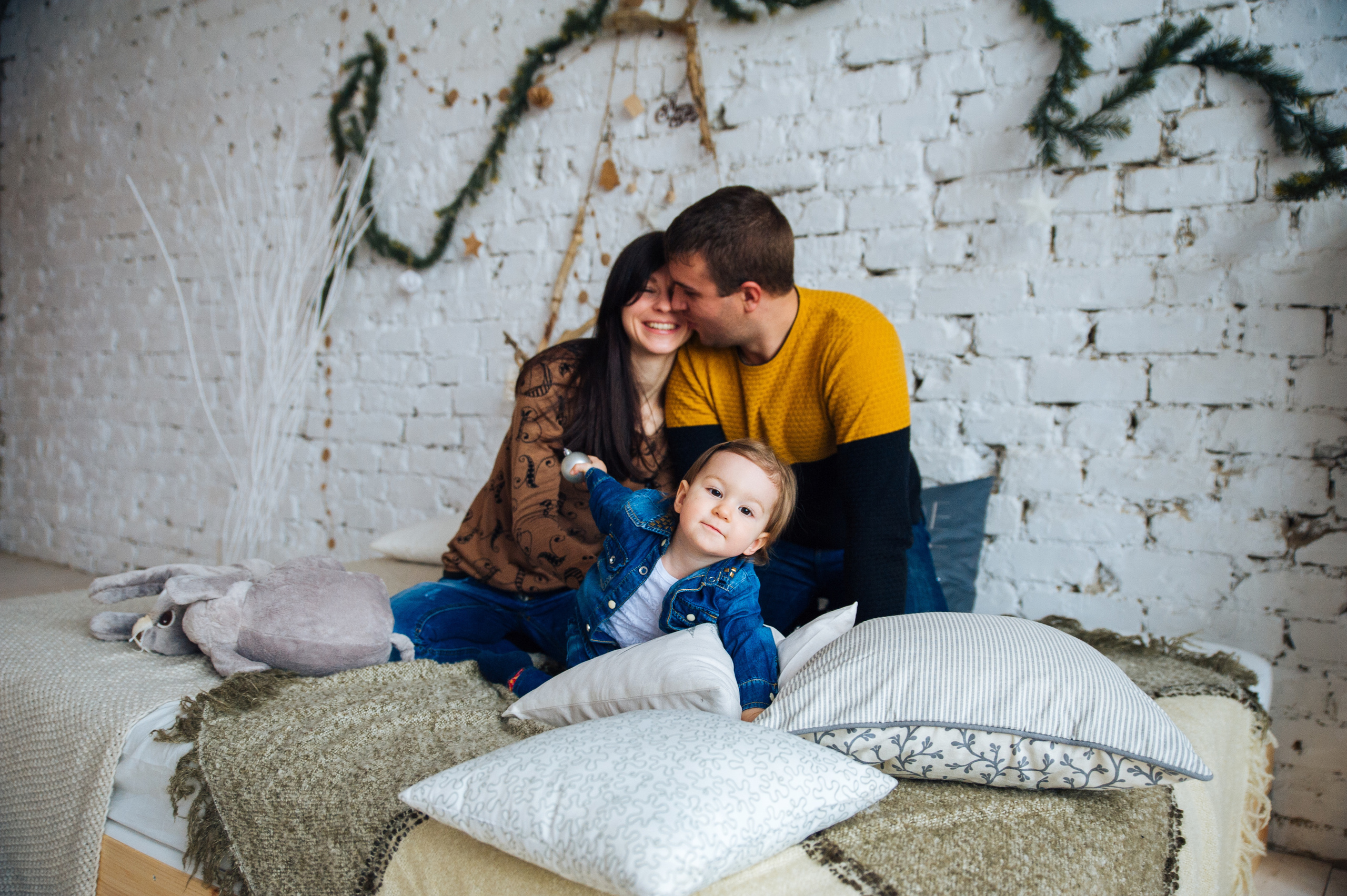 семейная фотосессия в студии