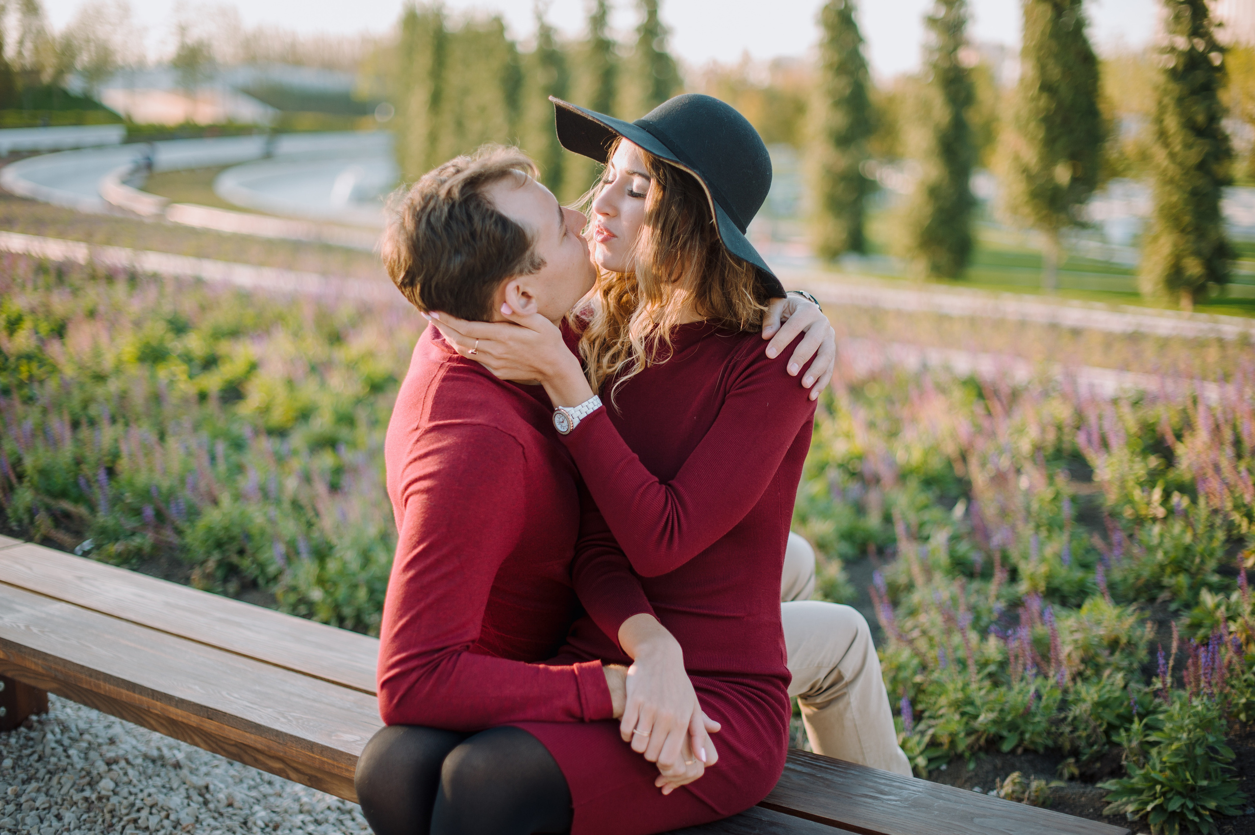 Фотосессия love story в парке Галицкого. Свадебный и семейный фотограф в Ростове-на-Дону Буткова З
