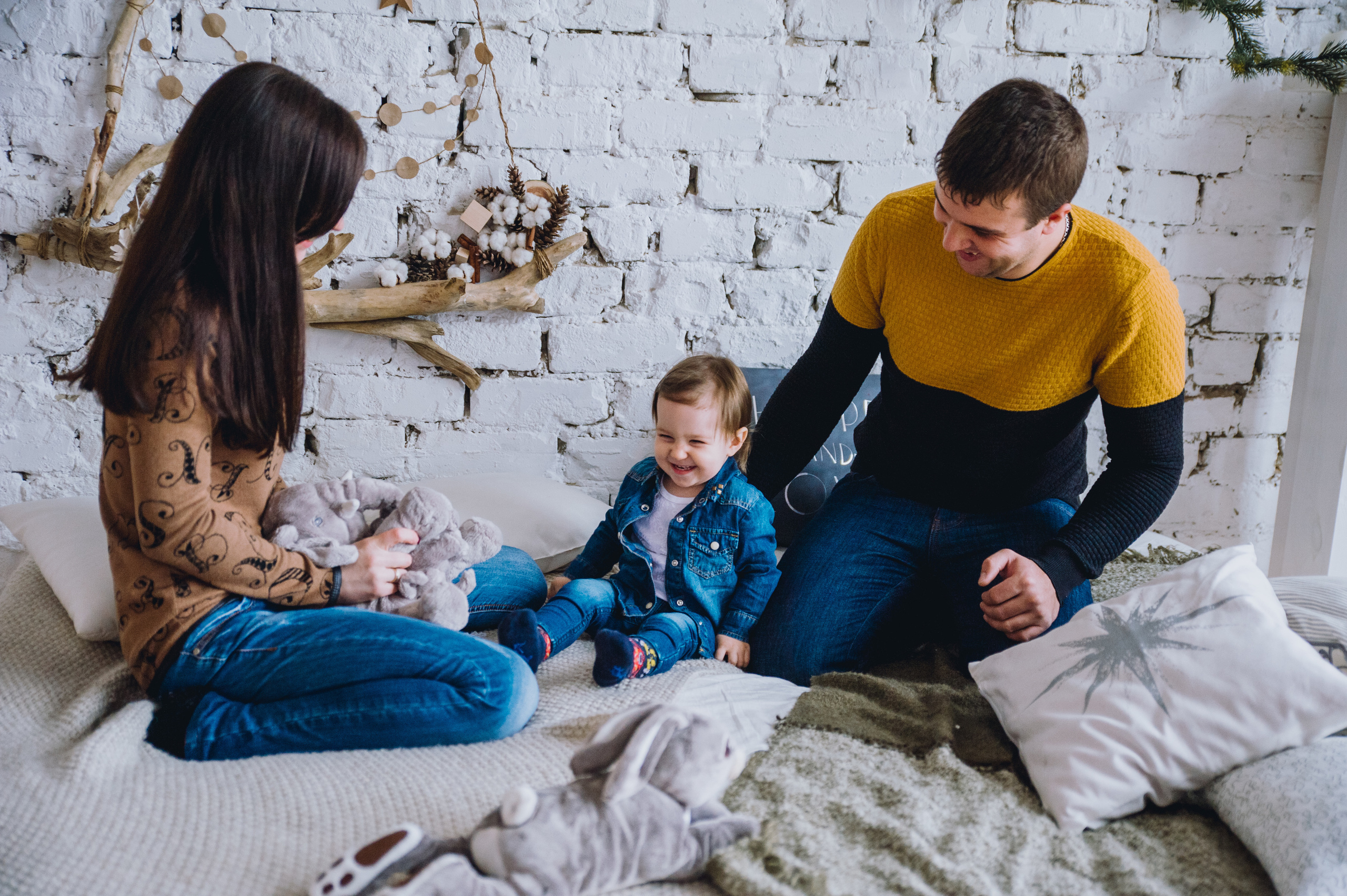 семейная фотосессия в студии фотограф краснодар